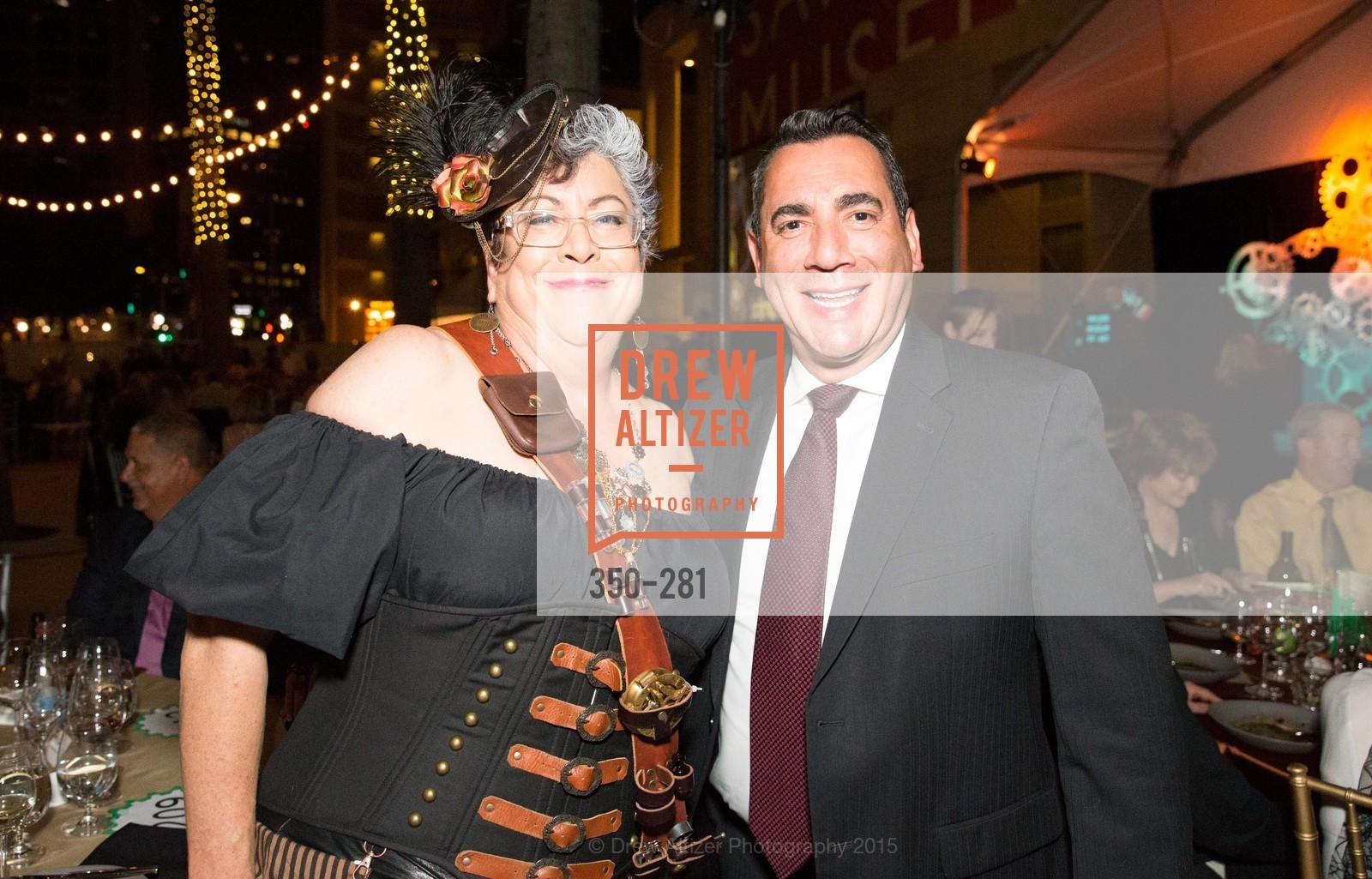 Lisa James, Ted Trujillo, San Jose Museum of Art Full Spectrum Gala 2015, San Jose Museum of Art. San Jose Museum of Art, . 110 S Market St, September 12th, 2015, Photo #350-281 Lisa James, Ted Trujillo, Photo #350-281
