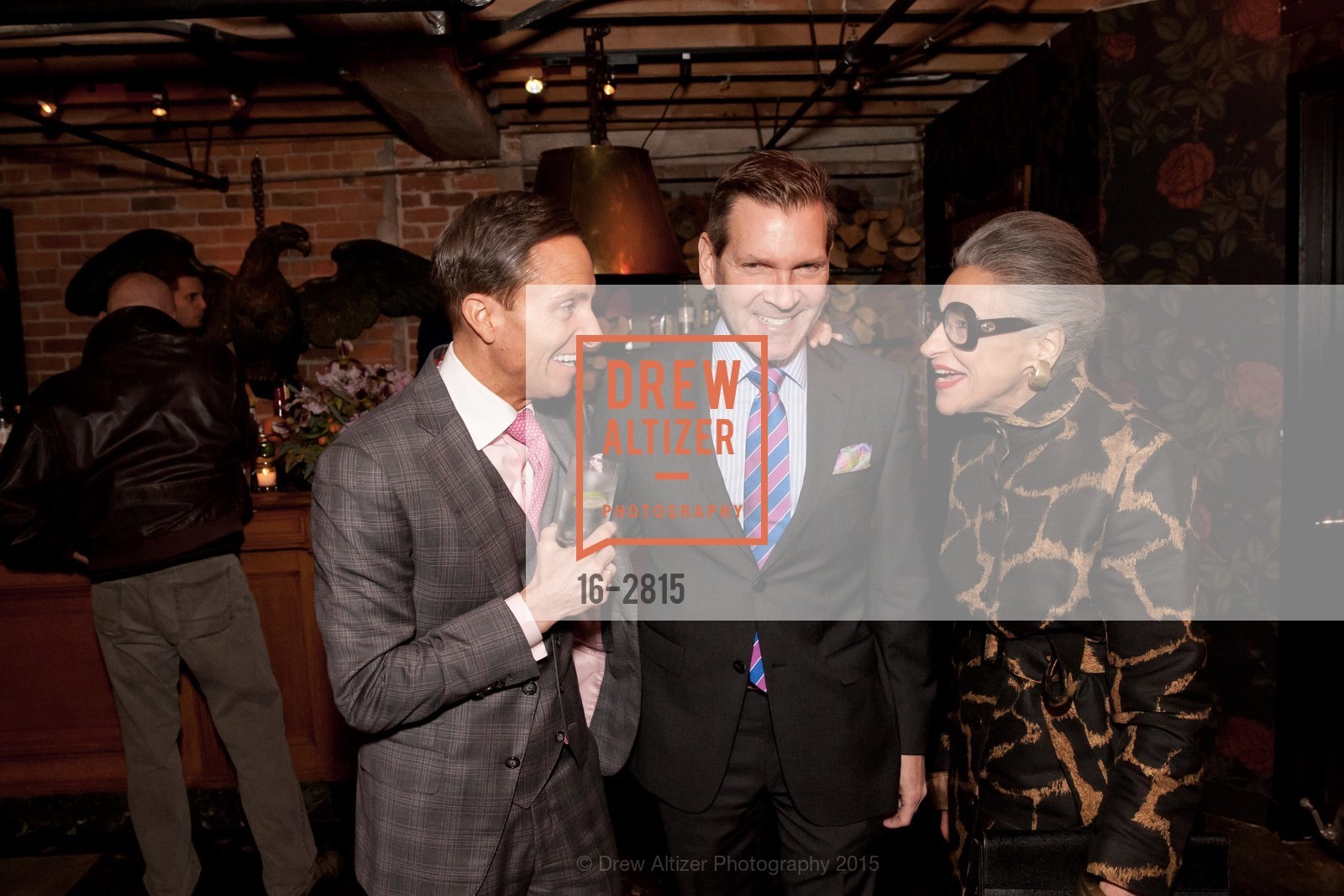 Ken Fulk, Eric Petsinger, Joy Venturini Bianchi, "I Left It on the Mountain" - KEVIN SESSUMS' Book Signing, US, February 19th, 2015, Photo #16-2815 Ken Fulk, Eric Petsinger, Joy Venturini Bianchi, Photo #16-2815