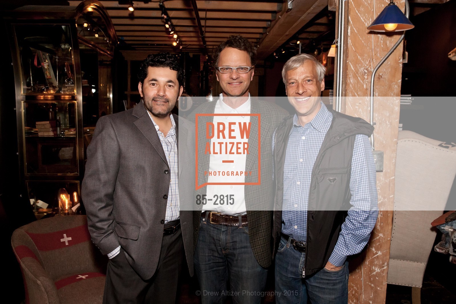 Ruben Martinez, Kurt Melander, Kurt Wootton, "I Left It on the Mountain" - KEVIN SESSUMS' Book Signing, US, February 19th, 2015, Photo #85-2815 Ruben Martinez, Kurt Melander, Kurt Wootton, Photo #85-2815