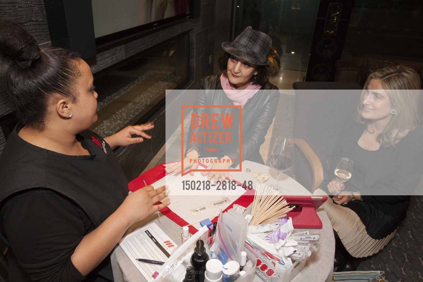 Fati Farmanfarmaian, MANICUBE San Francisco Launch Party, US, February 19th, 2015, Photo #150218-2818-48 Fati Farmanfarmaian, Photo #150218-2818-48