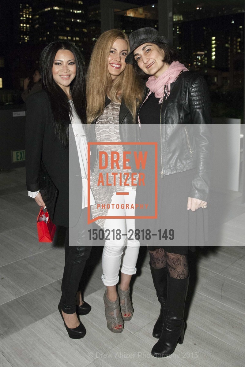 Morgan Le, Kimber Frankel, Fati Farmanfarmaian, Photo #150218-2818-149