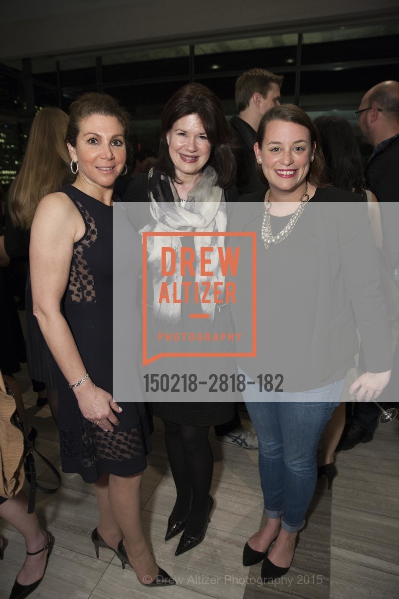 Debra Leylegian, Elaine Mellis, Jen Pelka, MANICUBE San Francisco Launch Party, US, February 19th, 2015, Photo #150218-2818-182 Debra Leylegian, Elaine Mellis, Jen Pelka, Photo #150218-2818-182