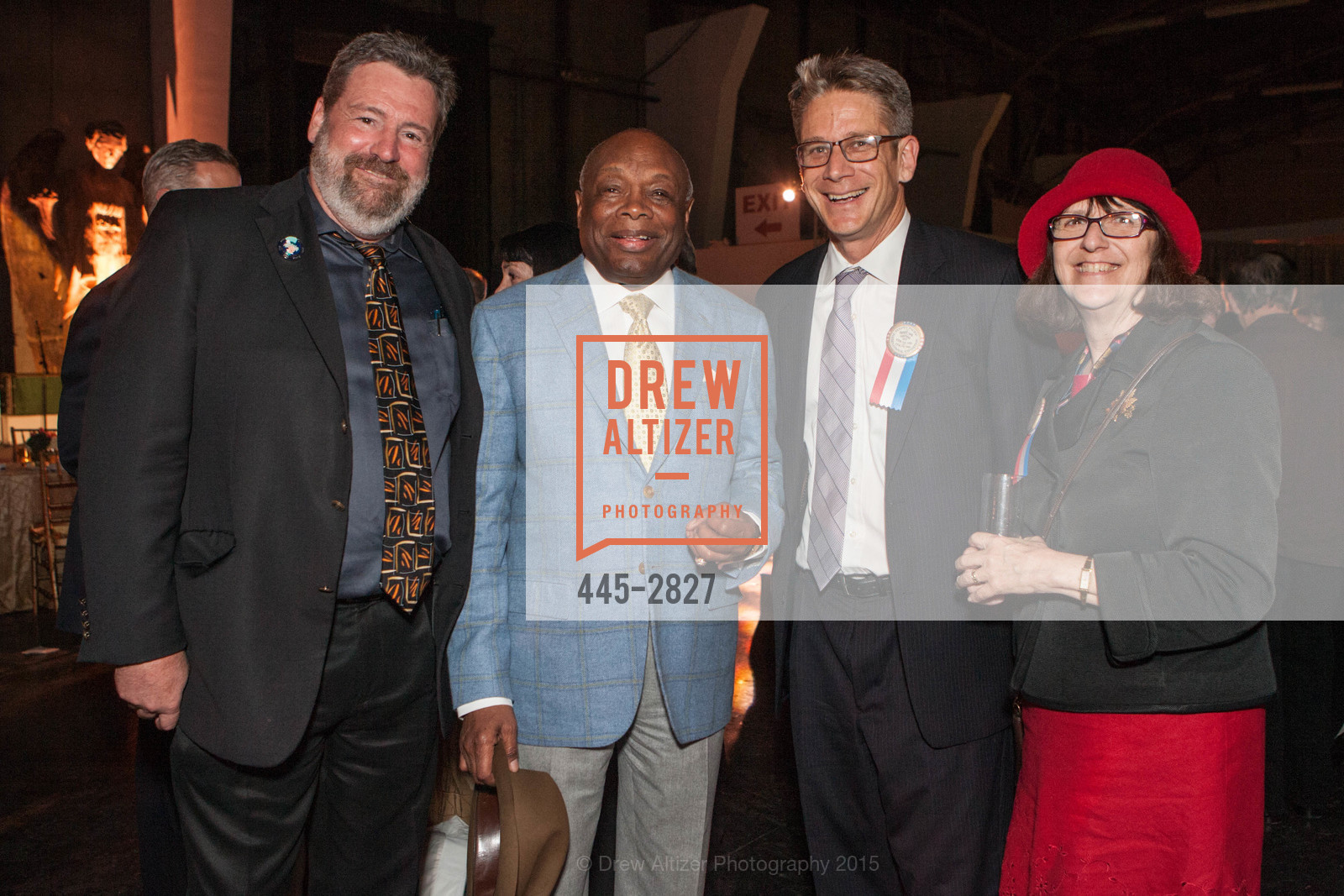 Willie Brown, 1915 Panama Pacific International Exposition Centennial Celebration Opening Party, US, February 21st, 2015, Photo #445-2827 Willie Brown, Photo #445-2827