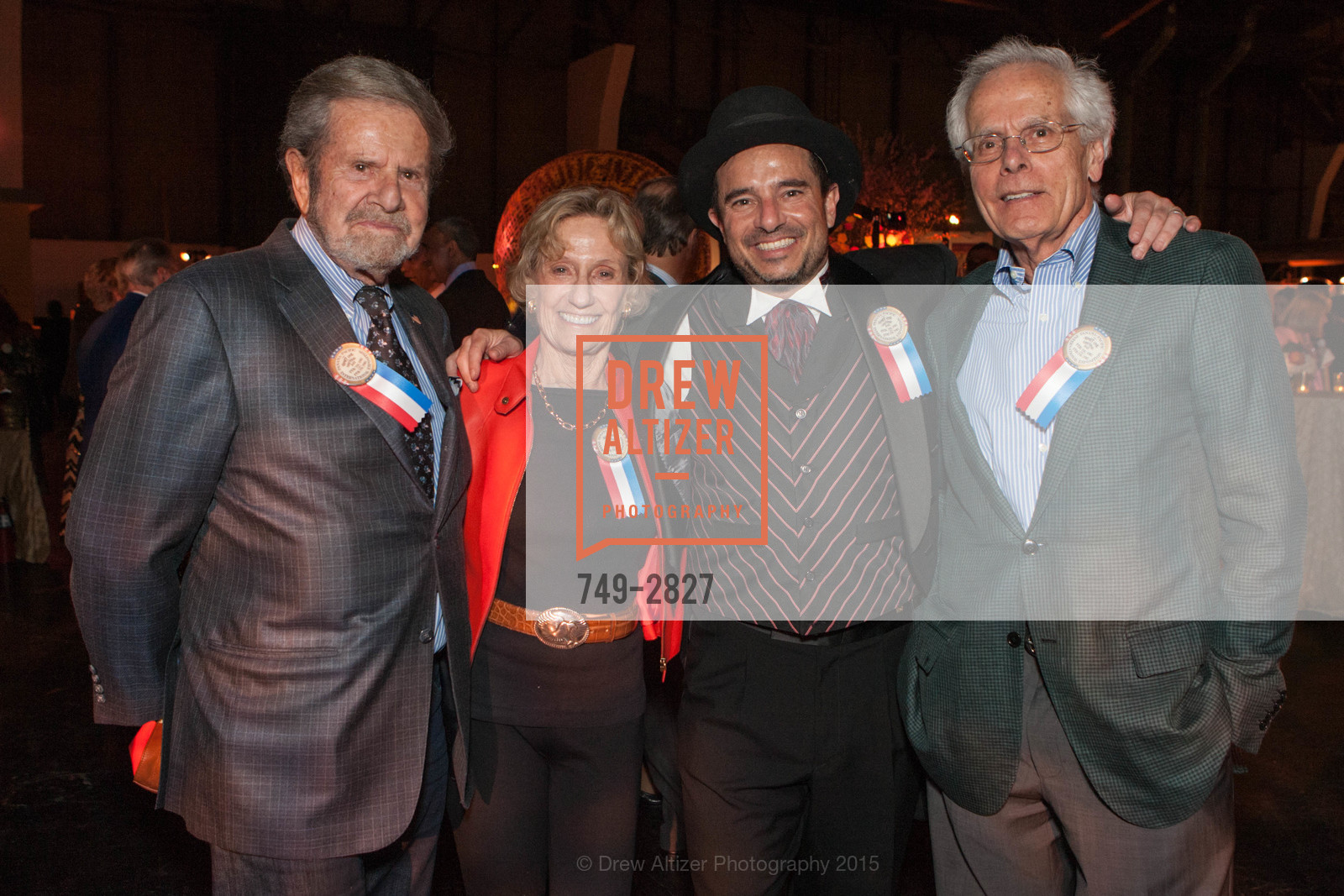 Tad Taube, Nancy Bechtle, Phil Ginsburg, Joachim Bechtle, 1915 Panama Pacific International Exposition Centennial Celebration Opening Party, Various, November 6th, 2021, Photo #749-2827 Tad Taube, Nancy Bechtle, Phil Ginsburg, Joachim Bechtle, Photo #749-2827