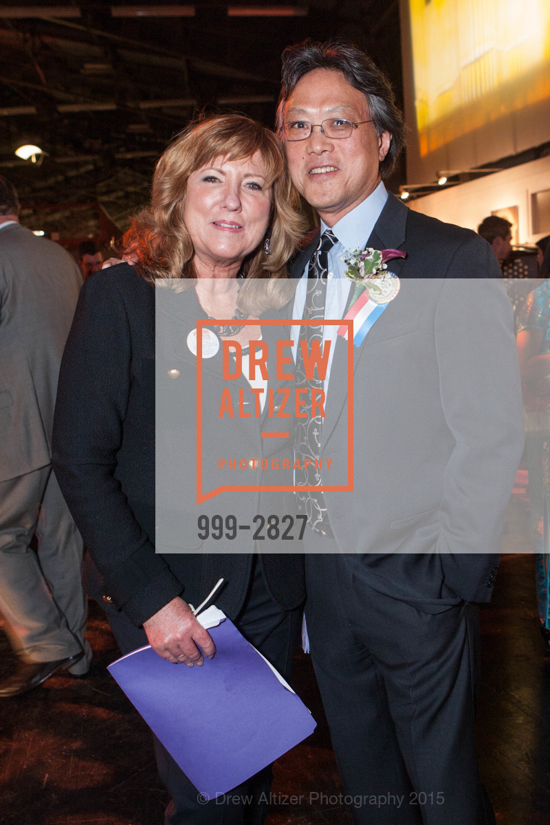 Cathie Bennett Warner, Steve Cheng, 1915 Panama Pacific International Exposition Centennial Celebration Opening Party, US, February 21st, 2015, Photo #999-2827 Cathie Bennett Warner, Steve Cheng, Photo #999-2827