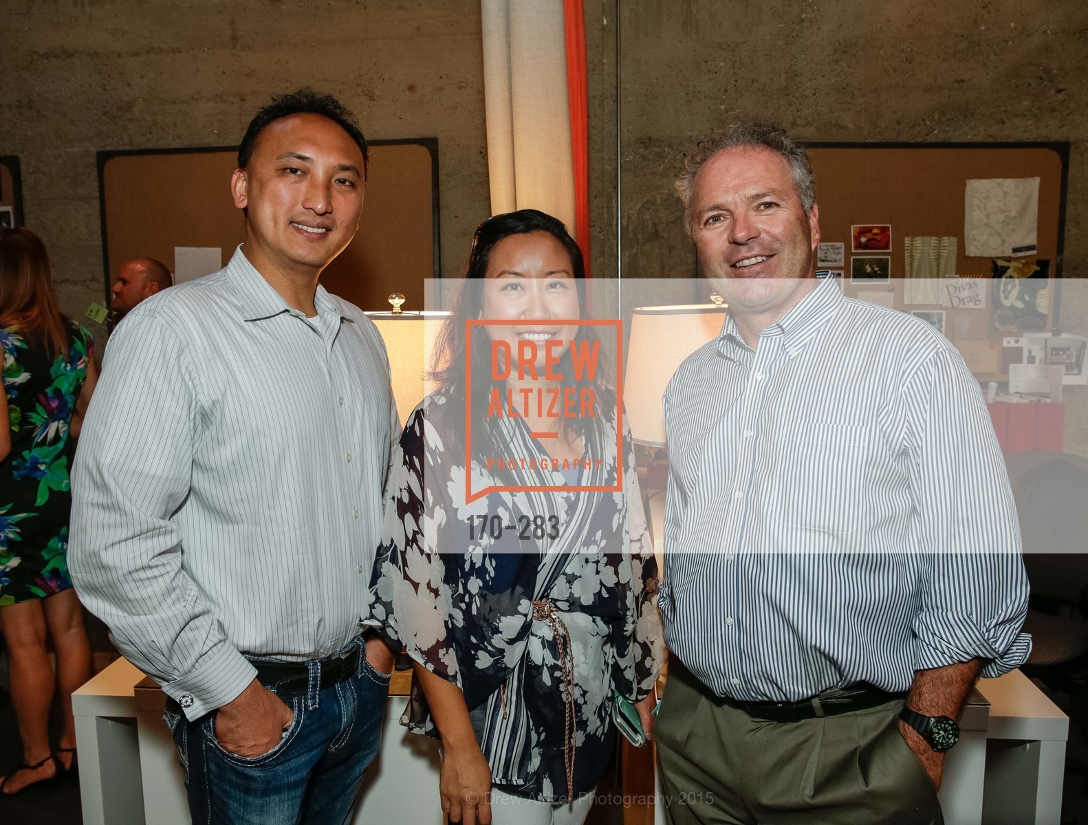 Jimmy Ku, Judy Wu, Andrew Clark, Gucci & Vogue Dinner, Jay Jeffers CAVALIER. Jay Jeffers CAVALIER, . 1035 Post Street, San Francisco 94109, September 10th, 2015, Photo #170-283 Jimmy Ku, Judy Wu, Andrew Clark, Photo #170-283
