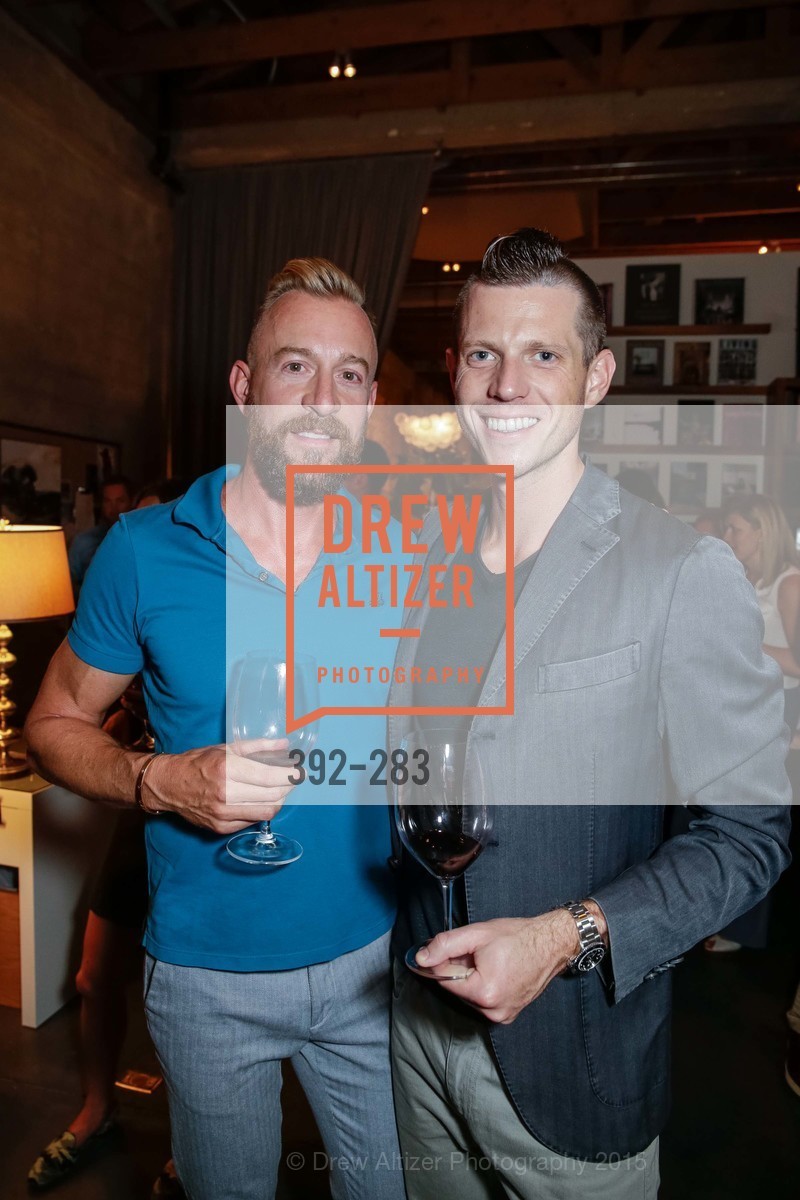 Michael Purdy, Will Harlan, Gucci & Vogue Dinner, Jay Jeffers CAVALIER. Jay Jeffers CAVALIER, . 1035 Post Street, San Francisco 94109, September 10th, 2015, Photo #392-283 Michael Purdy, Will Harlan, Photo #392-283