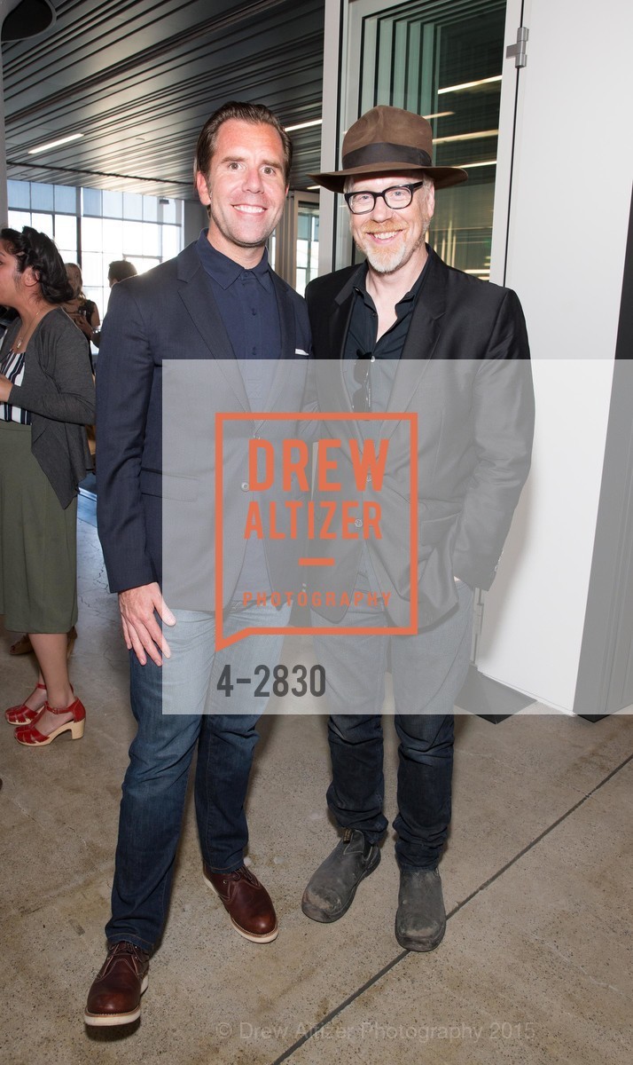 Scott Dadich, Adam Savage, WIRED MAGAZINE July Cover Release Celebration, US, June 25th, 2015, Photo #4-2830 Scott Dadich, Adam Savage, Photo #4-2830