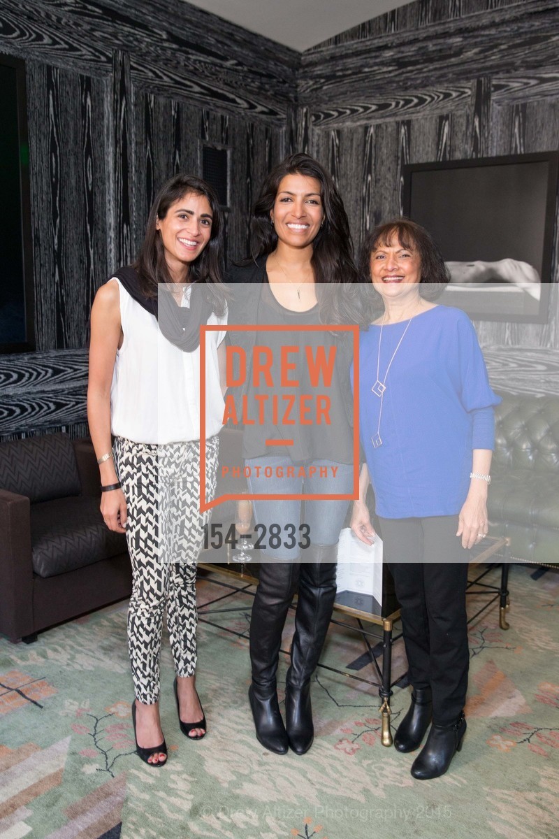Sonia McFarland, Leila Janah, Shalini Survanshi, LAXMI: A Box Opening, US, February 22nd, 2015, Photo #154-2833 Sonia McFarland, Leila Janah, Shalini Survanshi, Photo #154-2833
