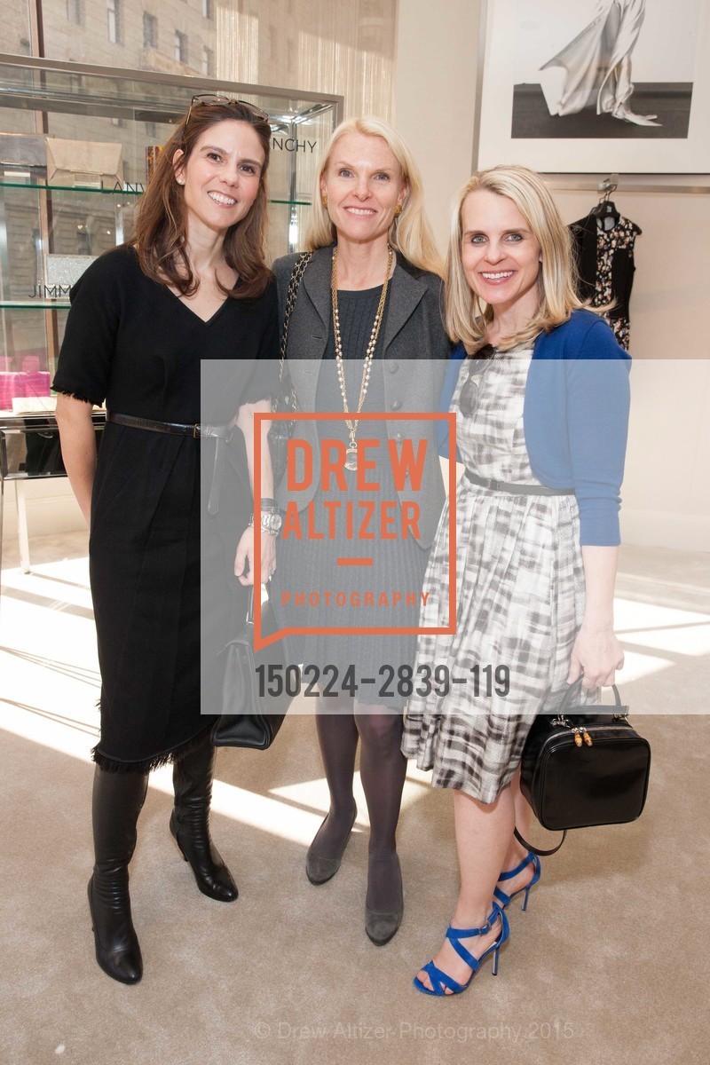 Andrea Zola, Linle Froeb, Jane Mudge, Erdem Launch Event with the San Francisco Opera Guild Hosted By Saks Fifth Avenue, Saks Fifth Avenue, Union Square. 384 Post St, February 24th, 2015, Photo #150224-2839-119 Andrea Zola, Linle Froeb, Jane Mudge, Photo #150224-2839-119