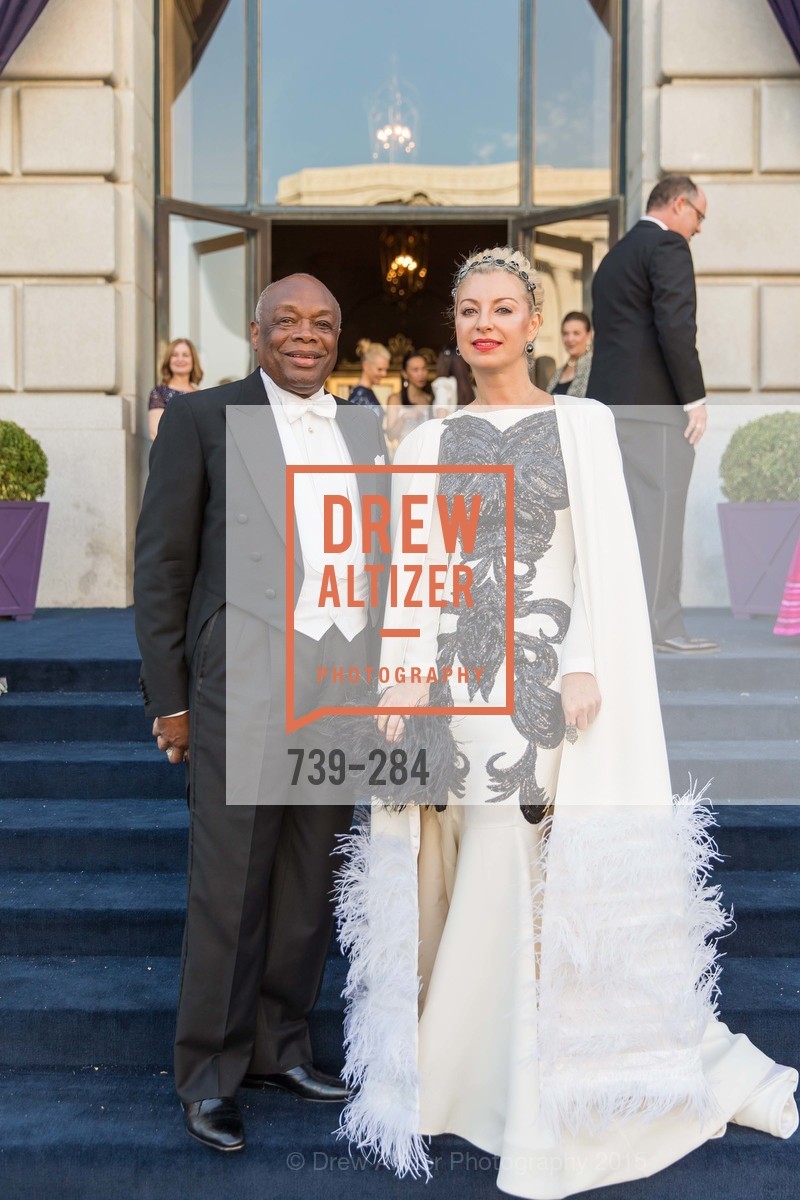 Willie Brown, Sonya Molodetskaya, Opera Ball 2015: Moonlight & Music, War Memorial Opera House. 301 Van Ness Ave, September 11th, 2015,Drew Altizer, Drew Altizer Photography, full-service event agency, private events, San Francisco photographer, photographer California