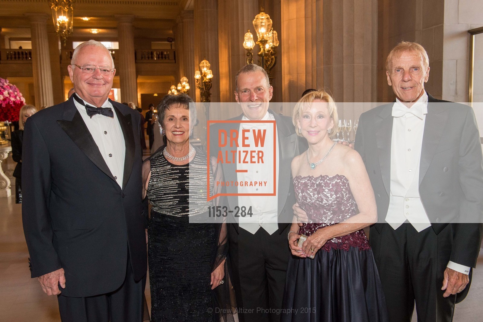Dixon Doll, Carol Doll, David Gockley, Pamela Rigg, Richard Rigg, Opera Ball 2015: Moonlight & Music, War Memorial Opera House. 301 Van Ness Ave, September 11th, 2015,Drew Altizer, Drew Altizer Photography, full-service agency, private events, San Francisco photographer, photographer california