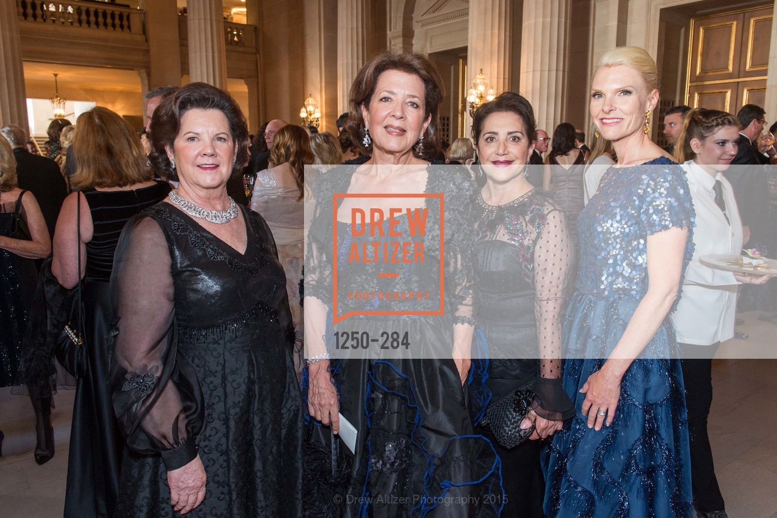 Barbara Fritz, Linda Kemper, Lily Samii, Linle Froeb, Opera Ball 2015: Moonlight & Music, War Memorial Opera House. 301 Van Ness Ave, September 11th, 2015,Drew Altizer, Drew Altizer Photography, full-service event agency, private events, San Francisco photographer, photographer California