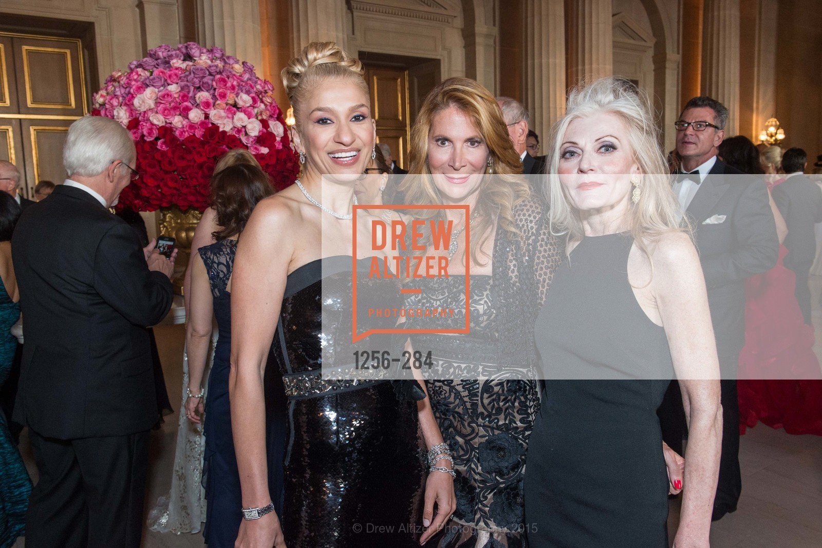 Navid Armstrong, Patricia Ferrin Loucks, Diane Carlson, Opera Ball 2015: Moonlight & Music, War Memorial Opera House. 301 Van Ness Ave, September 11th, 2015,Drew Altizer, Drew Altizer Photography, full-service agency, private events, San Francisco photographer, photographer california
