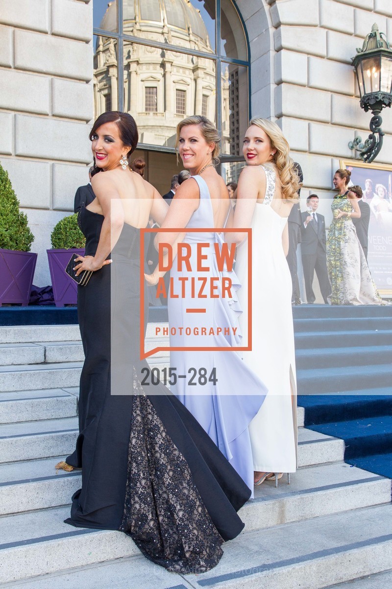 Shannon Eliot, Lauren Groff, Laurie Diab, Opera Ball 2015: Moonlight & Music, War Memorial Opera House. 301 Van Ness Ave, September 11th, 2015,Drew Altizer, Drew Altizer Photography, full-service agency, private events, San Francisco photographer, photographer california