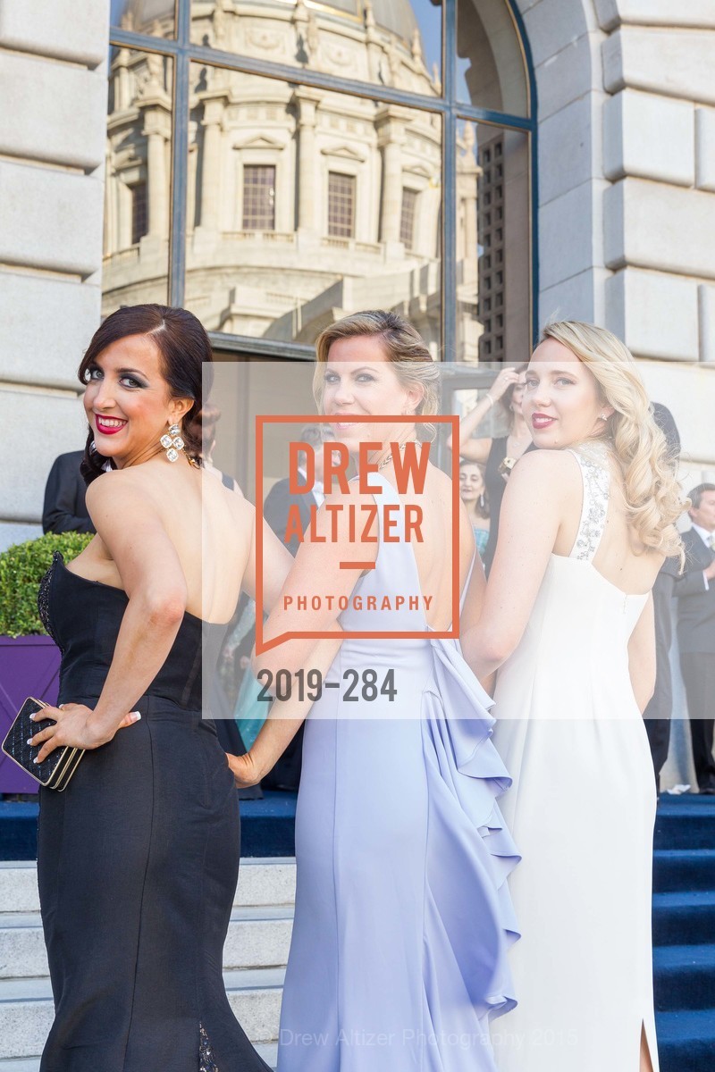 Shannon Eliot, Lauren Groff, Laurie Diab, Opera Ball 2015: Moonlight & Music, War Memorial Opera House. 301 Van Ness Ave, September 11th, 2015,Drew Altizer, Drew Altizer Photography, full-service agency, private events, San Francisco photographer, photographer california