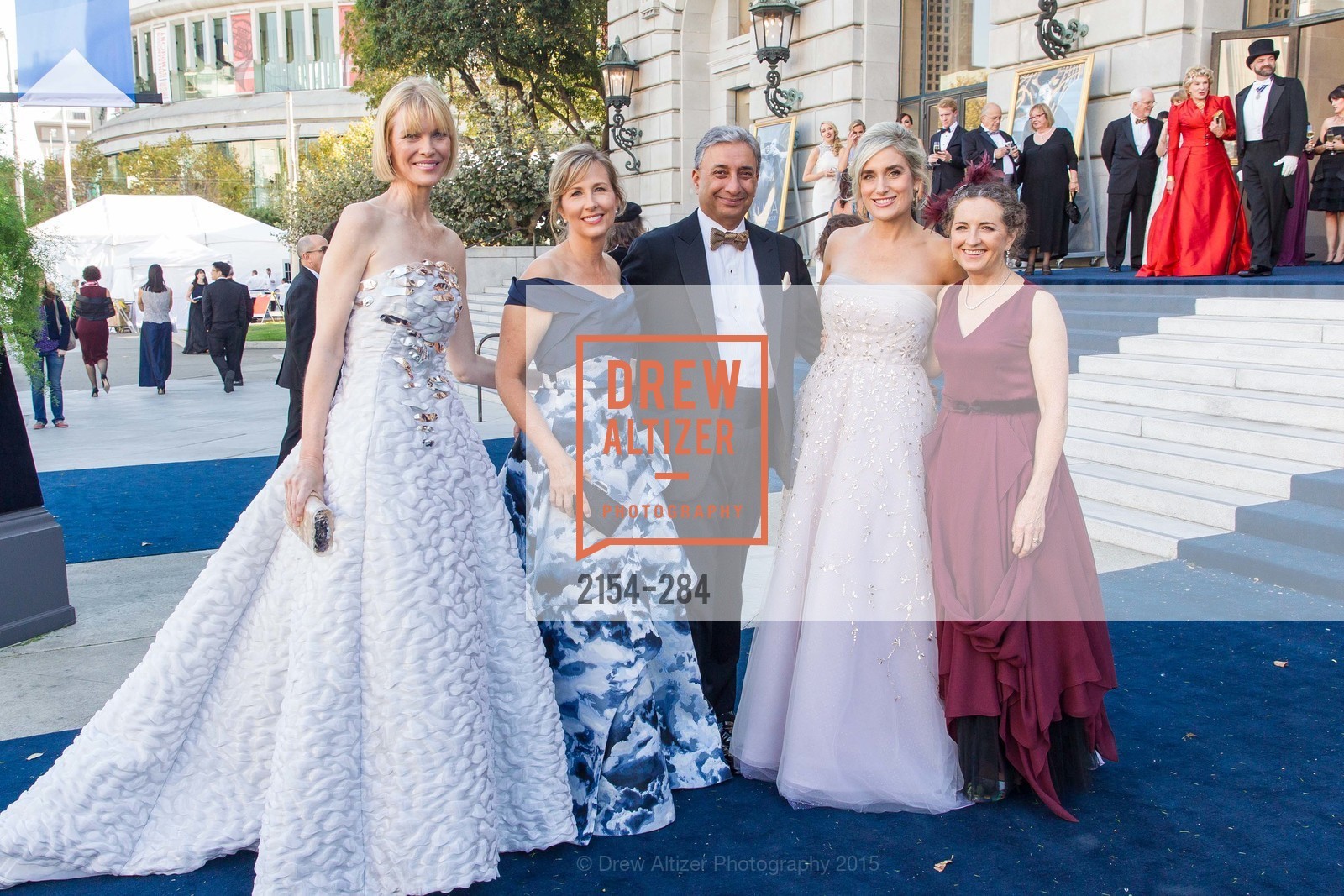 Karen Richardson, Debbie Muller, Raj Singh, Renata Anderson, Sarah Ratchye, Opera Ball 2015: Moonlight & Music, War Memorial Opera House. 301 Van Ness Ave, September 11th, 2015,Drew Altizer, Drew Altizer Photography, full-service agency, private events, San Francisco photographer, photographer california