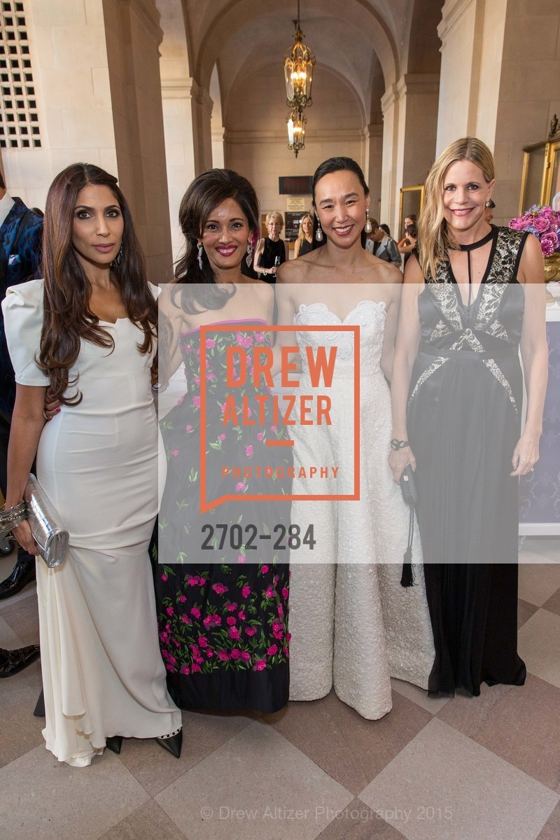 Sobia Shaikh, Komal Shah, Carolyn Chang, Mary Beth Shimmon, Opera Ball 2015: Moonlight & Music, War Memorial Opera House. 301 Van Ness Ave, September 11th, 2015,Drew Altizer, Drew Altizer Photography, full-service agency, private events, San Francisco photographer, photographer california