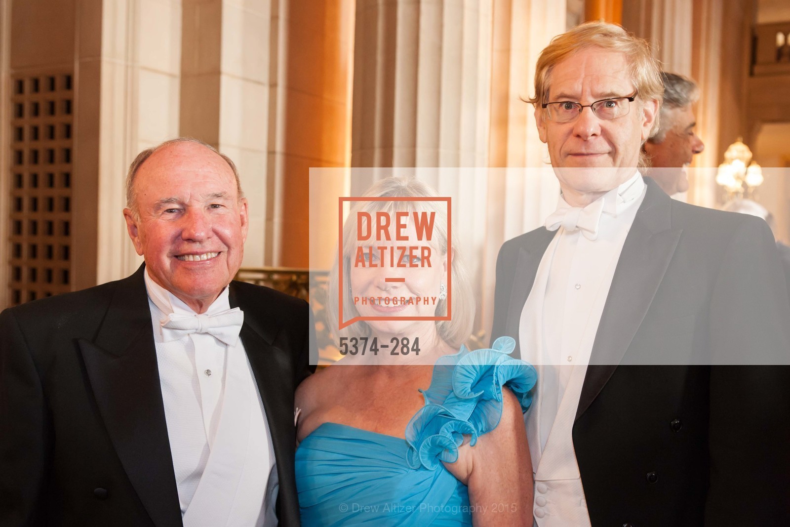Frederic Smith, Gloria Walli, John Kerns, Opera Ball 2015: Moonlight & Music, War Memorial Opera House. 301 Van Ness Ave, September 11th, 2015,Drew Altizer, Drew Altizer Photography, full-service agency, private events, San Francisco photographer, photographer california
