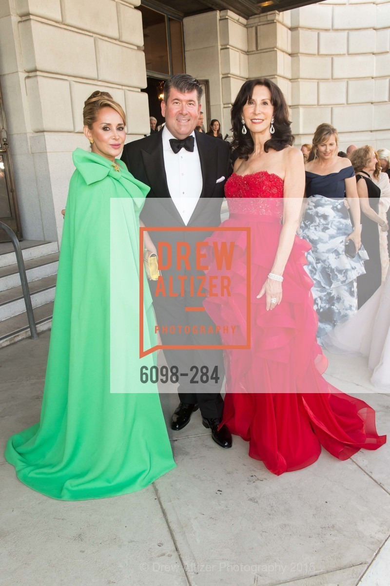 Brenda Zarate, Alan Morrell, Carolyn Chandler, Opera Ball 2015: Moonlight & Music, War Memorial Opera House. 301 Van Ness Ave, September 11th, 2015,Drew Altizer, Drew Altizer Photography, full-service agency, private events, San Francisco photographer, photographer california