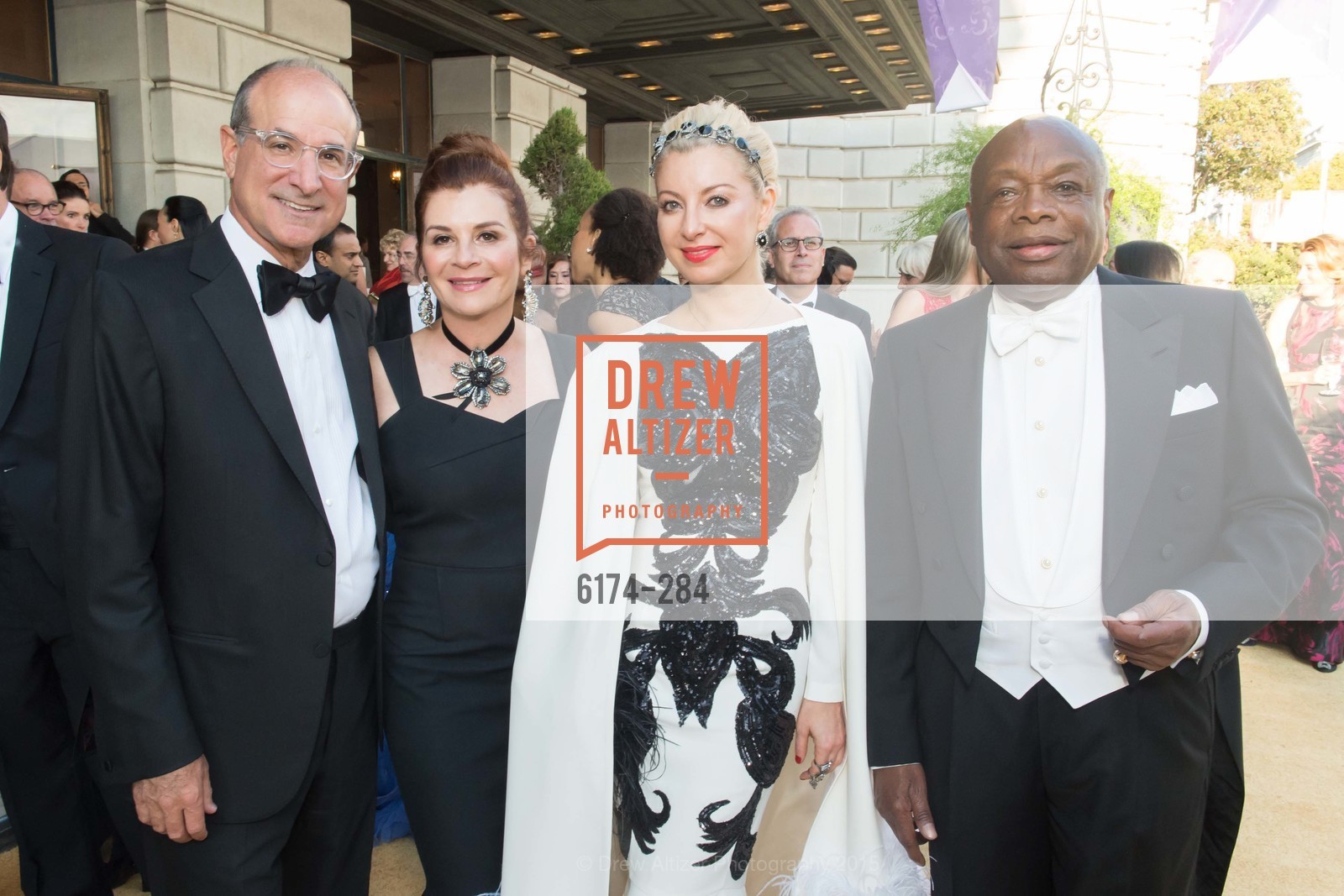 Victor Makras, Farah Makras, Sonya Molodetskaya, Willie Brown, Opera Ball 2015: Moonlight & Music, War Memorial Opera House. 301 Van Ness Ave, September 11th, 2015,Drew Altizer, Drew Altizer Photography, full-service agency, private events, San Francisco photographer, photographer california