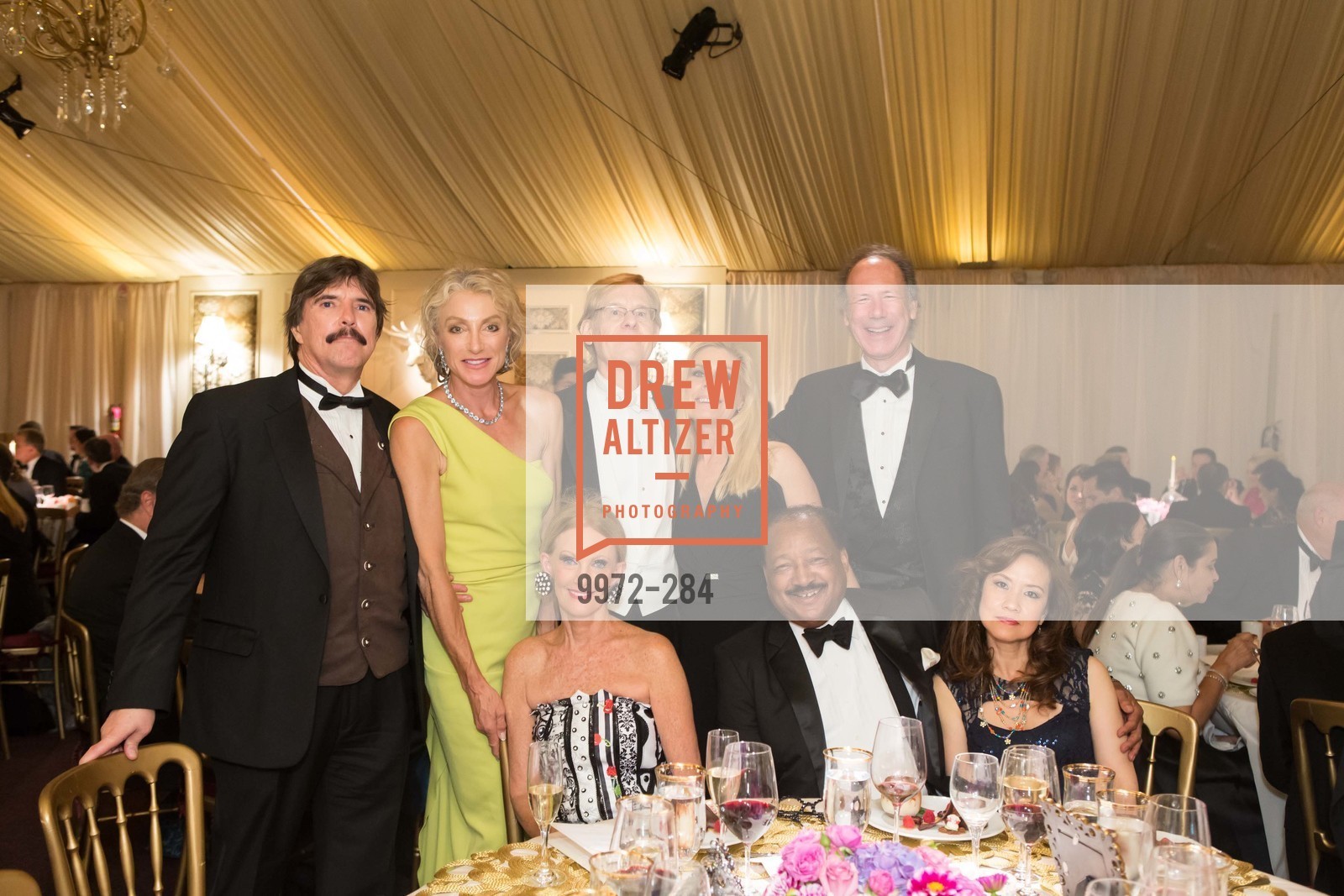 John Rosin, Alisa Burgess-Blajwas, Belinda Berry, Larry Kern, Jacqueline Jacoby, Charles Belle, Tom Barrett, Nina Belle, Opera Ball 2015: Moonlight & Music, War Memorial Opera House. 301 Van Ness Ave, September 11th, 2015,Drew Altizer, Drew Altizer Photography, full-service event agency, private events, San Francisco photographer, photographer California