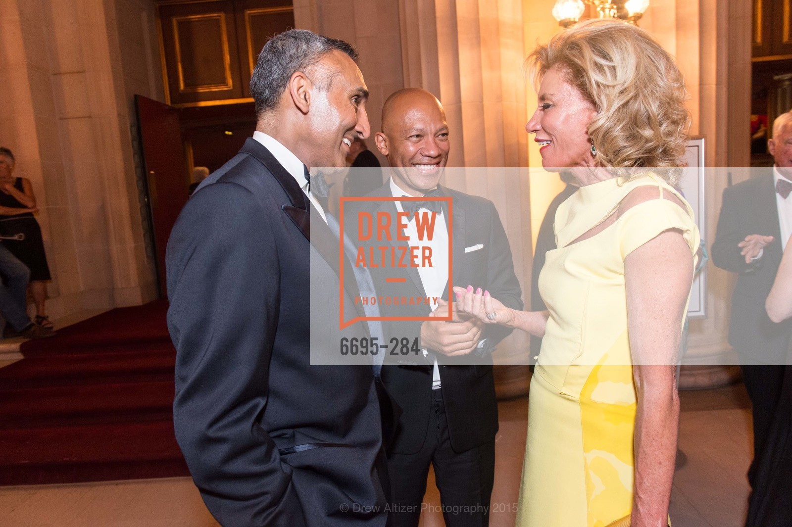 Inder Dhillon, Ken McNeely, Mary Poland, Opera Ball 2015: Moonlight & Music, War Memorial Opera House. 301 Van Ness Ave, September 11th, 2015,Drew Altizer, Drew Altizer Photography, full-service agency, private events, San Francisco photographer, photographer california