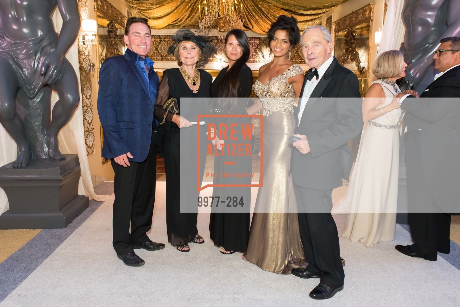 Wanda Hansen, Prescott Ashe, Patricia DuBois, Shabnam Bhaskaran, Matthew AShe, Opera Ball 2015: Moonlight & Music, War Memorial Opera House. 301 Van Ness Ave, September 11th, 2015,Drew Altizer, Drew Altizer Photography, full-service agency, private events, San Francisco photographer, photographer california