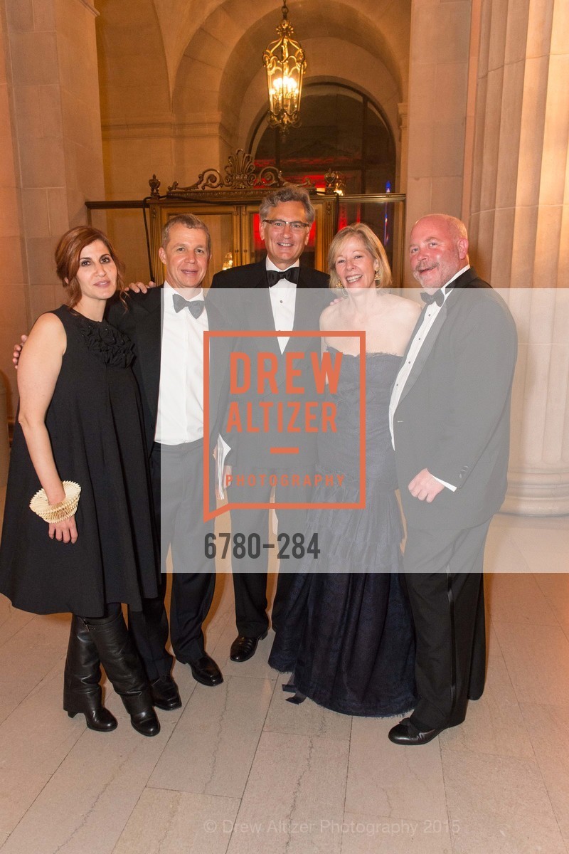 Wendy Ackrell, Mike Ackrell, Bill Lamkin, Janet Lamkin, Paul Holm, Opera Ball 2015: Moonlight & Music, War Memorial Opera House. 301 Van Ness Ave, September 11th, 2015,Drew Altizer, Drew Altizer Photography, full-service event agency, private events, San Francisco photographer, photographer California