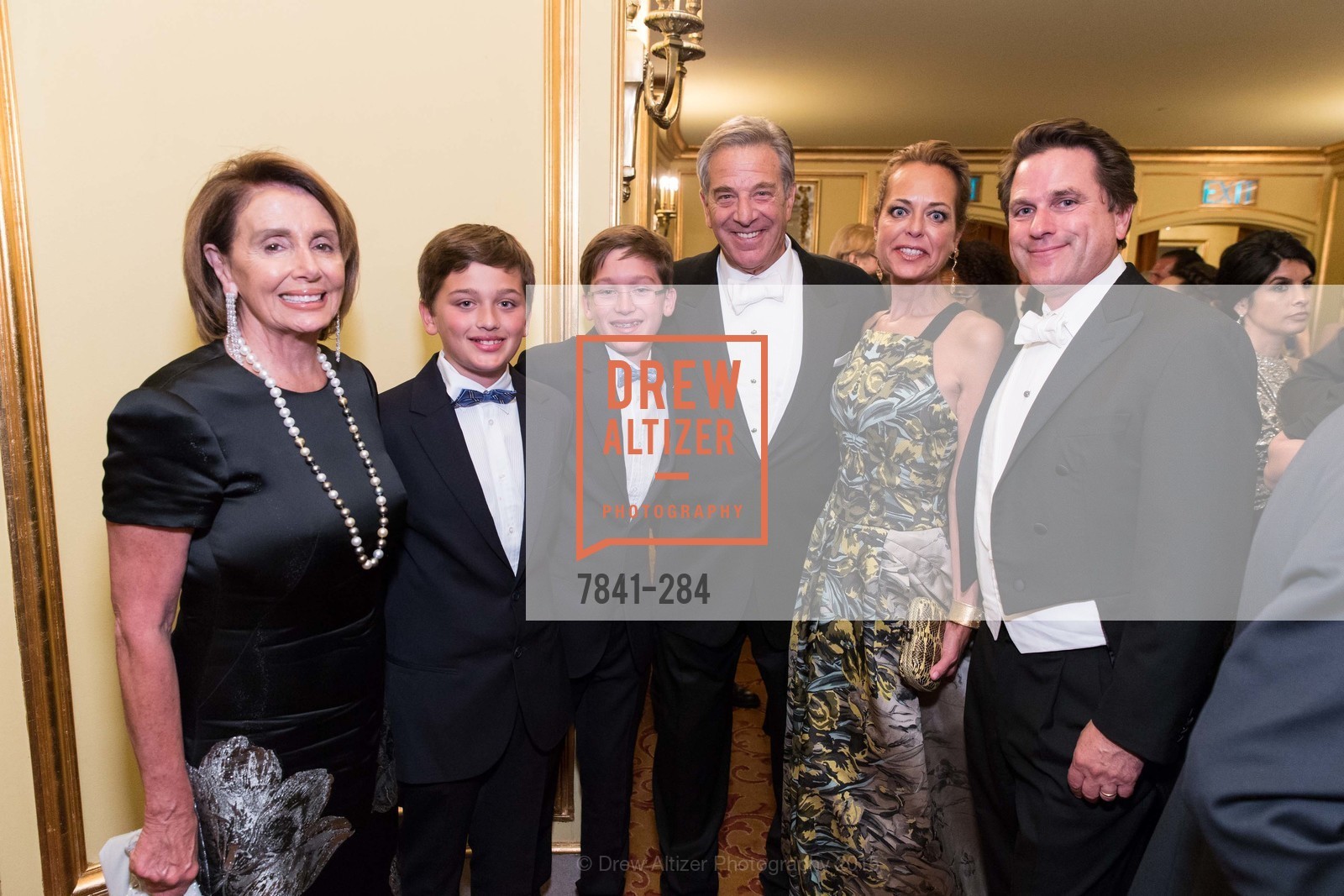 Nancy Pelosi, Benjamin Malin, Sebastian Malin, Paul Pelosi, Charlot Malin, Gregory Malin, Opera Ball 2015: Moonlight & Music, War Memorial Opera House. 301 Van Ness Ave, September 11th, 2015,Drew Altizer, Drew Altizer Photography, full-service agency, private events, San Francisco photographer, photographer california