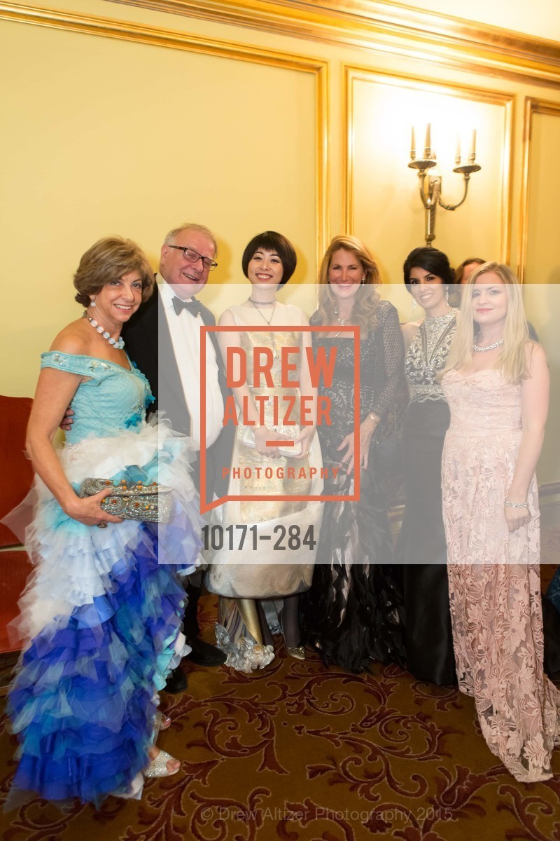 Ludmila Eggleton, Peter Eggleton, Patricia Ferrin Loucks, Veronica Rivas-Tramontzzi, Julie Hall, Opera Ball 2015: Moonlight & Music, War Memorial Opera House. 301 Van Ness Ave, September 11th, 2015,Drew Altizer, Drew Altizer Photography, full-service agency, private events, San Francisco photographer, photographer california