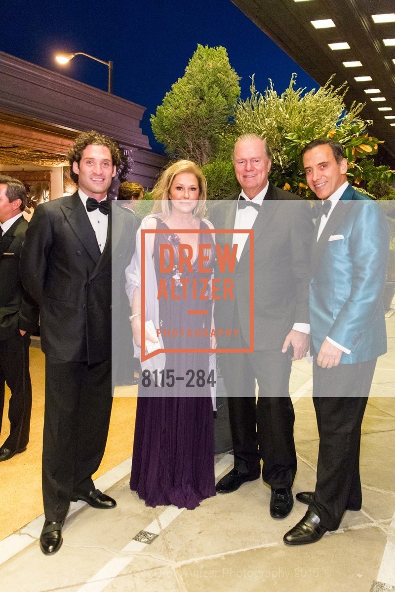 Justin Fichelson, Kathy Hilton, Richard Hilton, Alan Malouf, Gucci & Vogue Dinner, Multiple. 1 Charlton Ct. #101 San Francisco, CA 94123, June 30th, 2019, Photo #8115-284 Justin Fichelson, Kathy Hilton, Richard Hilton, Alan Malouf, Photo #8115-284