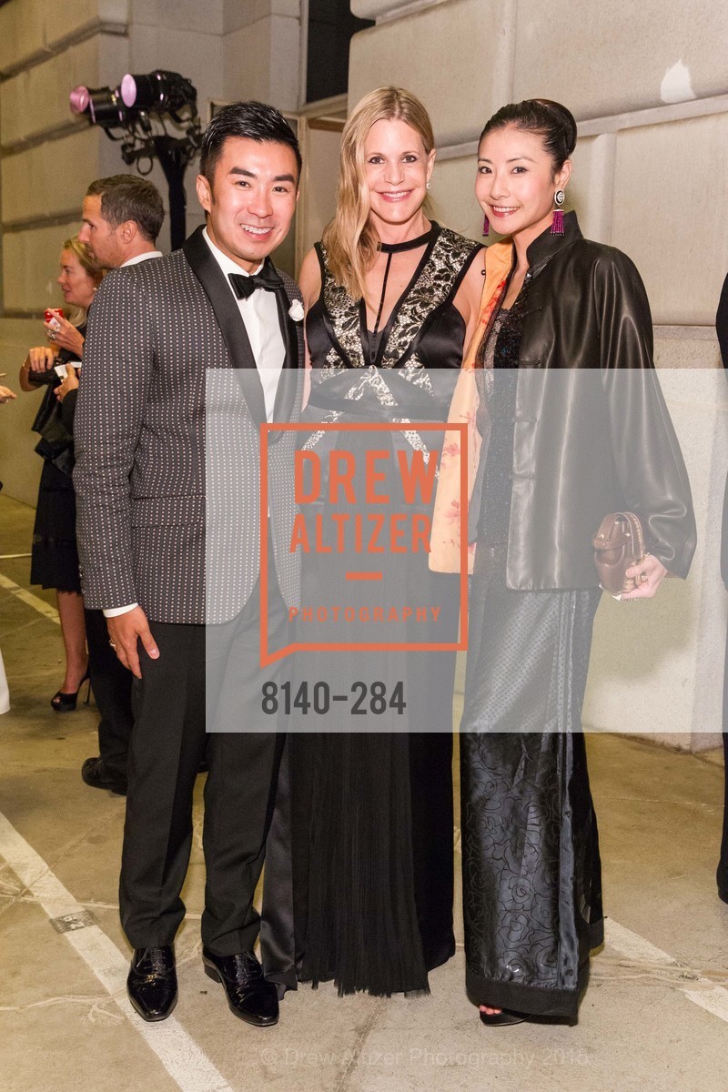 Kai Tan, Mary Beth Shimmon, Yuan Yuan Tan, Opera Ball 2015: Moonlight & Music, War Memorial Opera House. 301 Van Ness Ave, September 11th, 2015,Drew Altizer, Drew Altizer Photography, full-service agency, private events, San Francisco photographer, photographer california