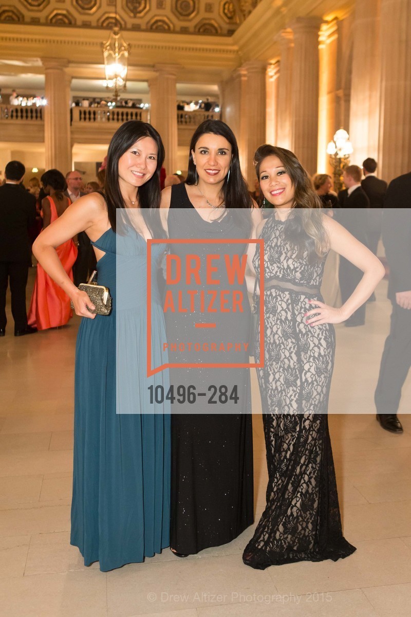 Dorothy Lin, Claudia Olvera, Susie Hui, Opera Ball 2015: Moonlight & Music, War Memorial Opera House. 301 Van Ness Ave, September 11th, 2015,Drew Altizer, Drew Altizer Photography, full-service agency, private events, San Francisco photographer, photographer california