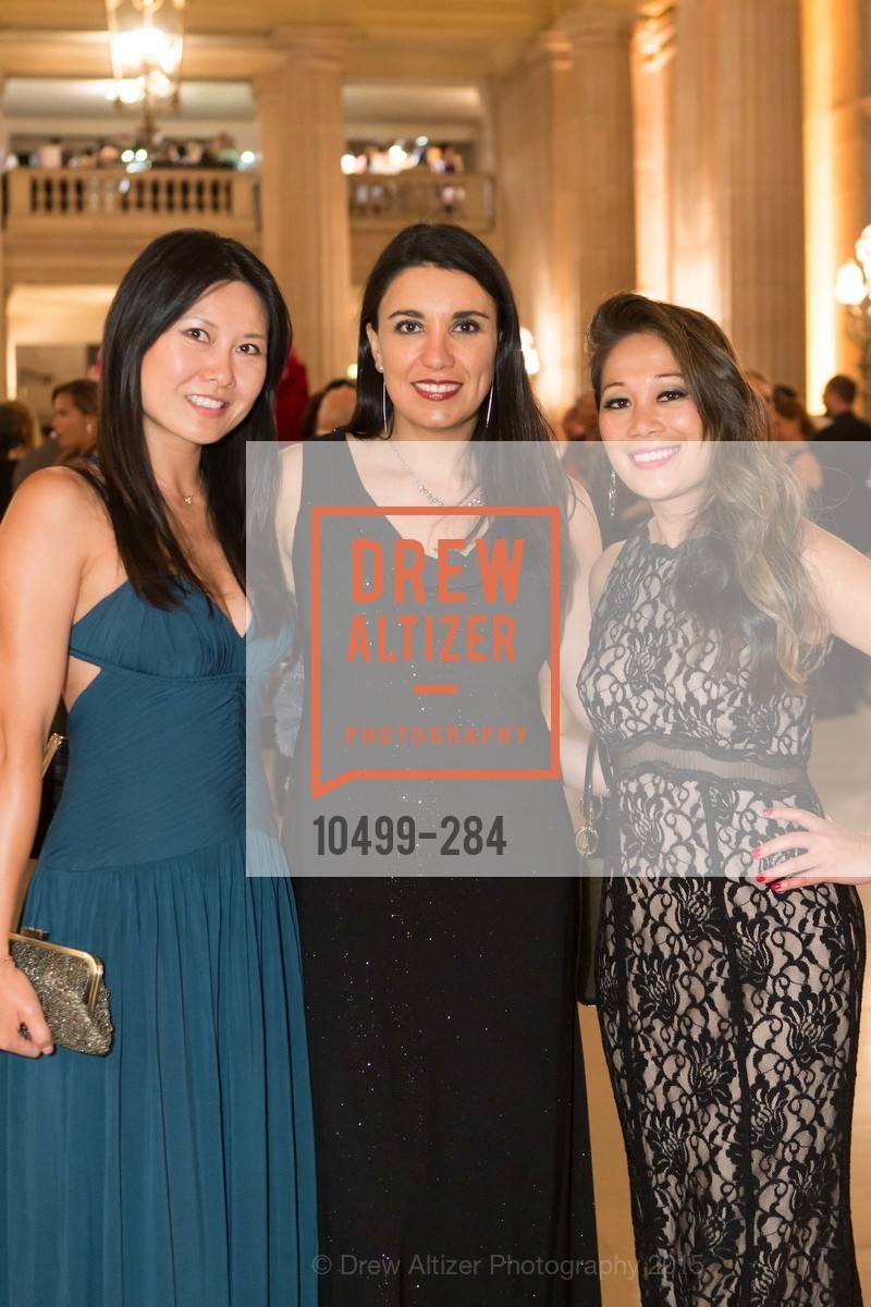 Dorothy Lin, Claudia Olvera, Susie Hui, Opera Ball 2015: Moonlight & Music, War Memorial Opera House. 301 Van Ness Ave, September 11th, 2015,Drew Altizer, Drew Altizer Photography, full-service agency, private events, San Francisco photographer, photographer california