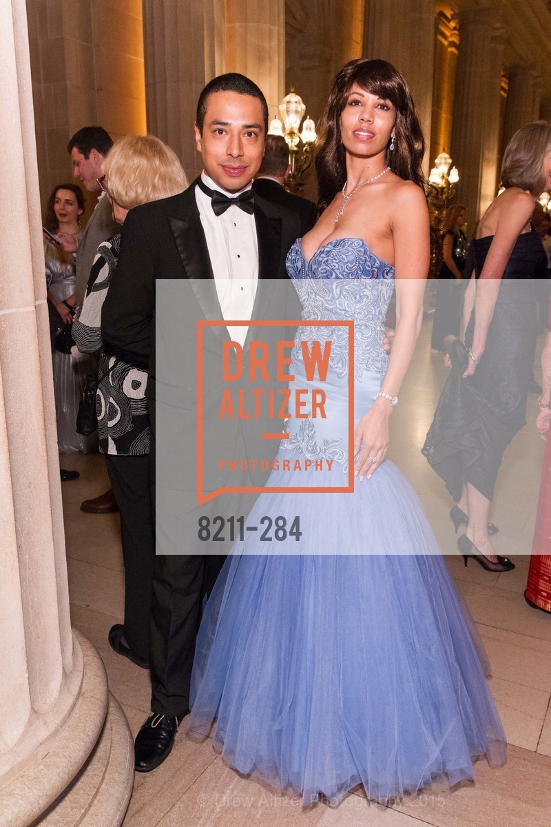 Walter Canas, Xaviera Batista, Opera Ball 2015: Moonlight & Music, War Memorial Opera House. 301 Van Ness Ave, September 11th, 2015,Drew Altizer, Drew Altizer Photography, full-service agency, private events, San Francisco photographer, photographer california