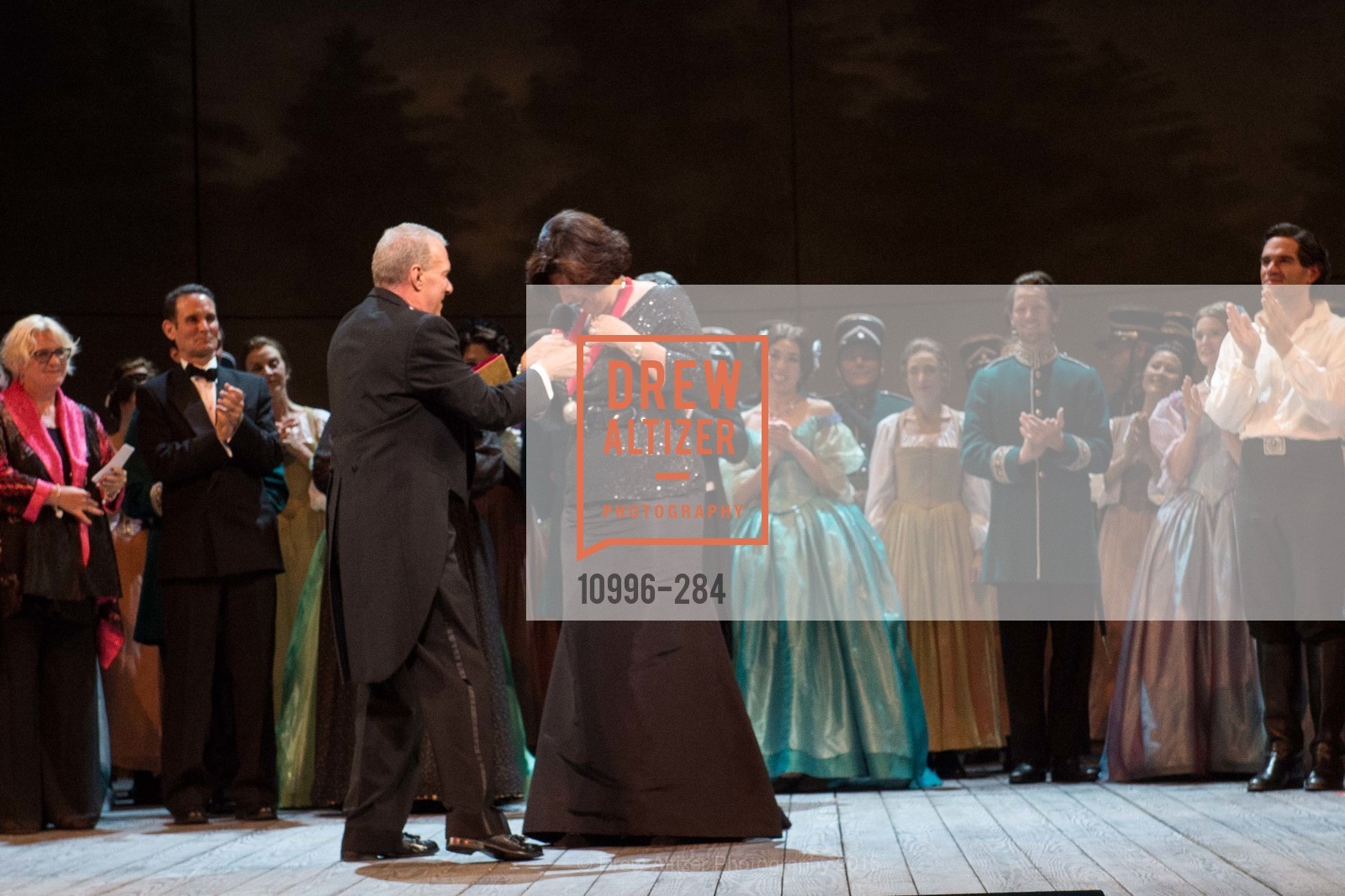David Gockley, Francesca Zambello, Opera Ball 2015: Moonlight & Music, War Memorial Opera House. 301 Van Ness Ave, September 11th, 2015