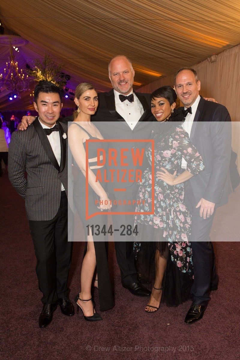 Kai Tan, Ellian Raffoul, Cliff Romig, Moanalani Jeffrey, Eric Ormsby, Opera Ball 2015: Moonlight & Music, War Memorial Opera House. 301 Van Ness Ave, September 11th, 2015,Drew Altizer, Drew Altizer Photography, full-service agency, private events, San Francisco photographer, photographer california