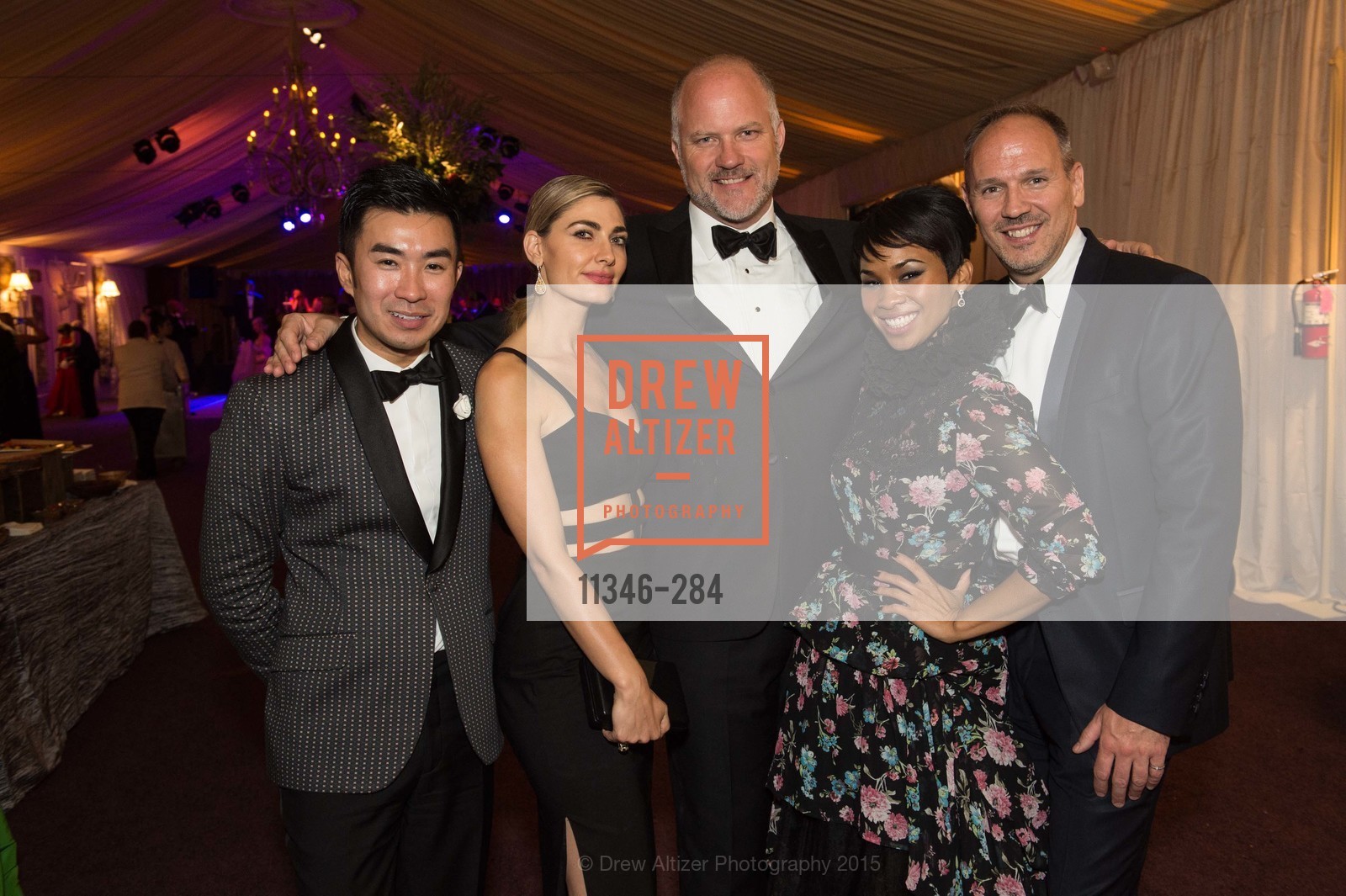 Kai Tan, Ellian Raffoul, Cliff Romig, Moanalani Jeffrey, Eric Ormsby, Opera Ball 2015: Moonlight & Music, War Memorial Opera House. 301 Van Ness Ave, September 11th, 2015,Drew Altizer, Drew Altizer Photography, full-service agency, private events, San Francisco photographer, photographer california