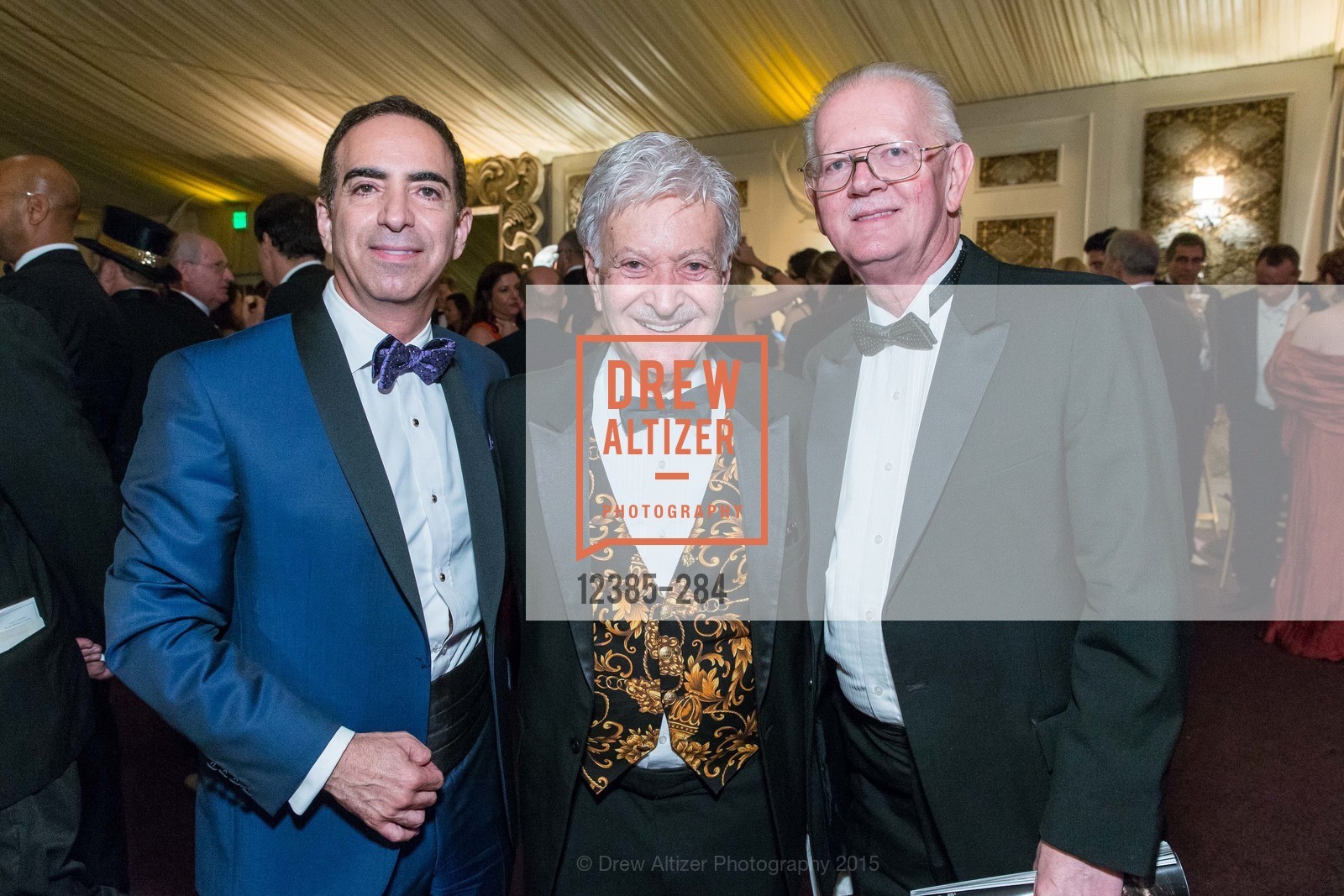 Elie Abijaude, Milton Mosk, Tom Foutch, Opera Ball 2015: Moonlight & Music, War Memorial Opera House. 301 Van Ness Ave, September 11th, 2015,Drew Altizer, Drew Altizer Photography, full-service agency, private events, San Francisco photographer, photographer california
