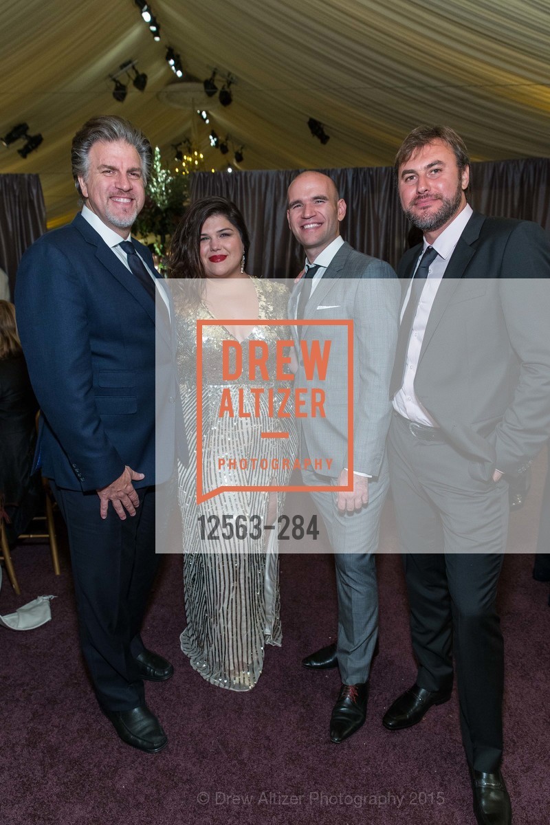 Daniel Sumegi, Leah Crocetto, Michael Fabiano, Vitaliy Bilyy, Opera Ball 2015: Moonlight & Music, War Memorial Opera House. 301 Van Ness Ave, September 11th, 2015,Drew Altizer, Drew Altizer Photography, full-service agency, private events, San Francisco photographer, photographer california