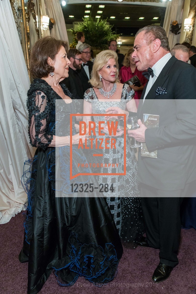 Linda Kemper, Dede Wilsey, Boaz Mazor, Opera Ball 2015: Moonlight & Music, War Memorial Opera House. 301 Van Ness Ave, September 11th, 2015,Drew Altizer, Drew Altizer Photography, full-service agency, private events, San Francisco photographer, photographer california