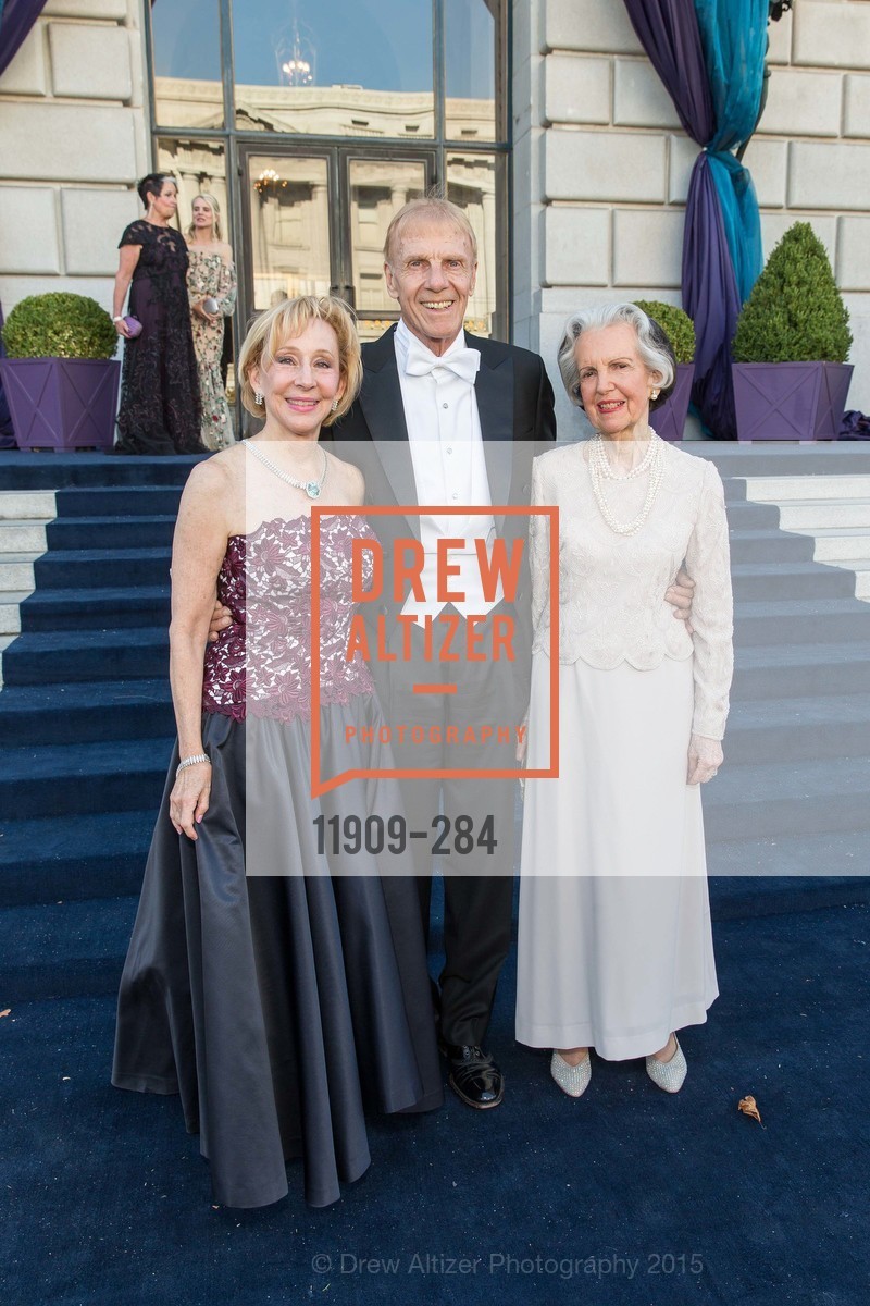 Pamela Rigg, Richard Rigg, Flo Bryan, Opera Ball 2015: Moonlight & Music, War Memorial Opera House. 301 Van Ness Ave, September 11th, 2015,Drew Altizer, Drew Altizer Photography, full-service event agency, private events, San Francisco photographer, photographer California