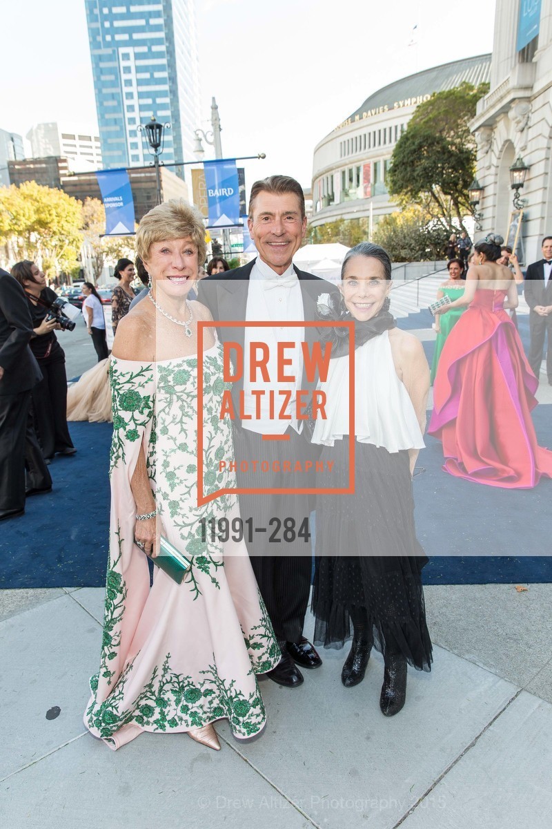 Maria Pitcairn, Robert Beadle, Julie Coplon, Opera Ball 2015: Moonlight & Music, War Memorial Opera House. 301 Van Ness Ave, September 11th, 2015,Drew Altizer, Drew Altizer Photography, full-service agency, private events, San Francisco photographer, photographer california