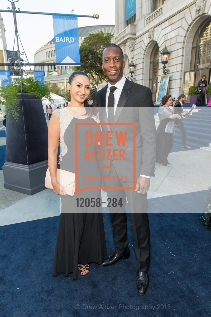 Armine Shamiryan, Michael Dobbs, Gucci & Vogue Dinner, War Memorial Opera House. War Memorial Opera House, . 301 Van Ness Ave, September 11th, 2015, Photo #12058-284 Armine Shamiryan, Michael Dobbs, Photo #12058-284