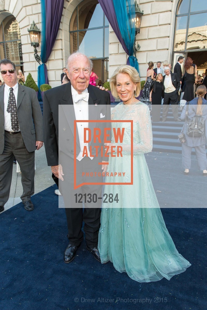 George Shultz, Charlotte Shultz, Gucci & Vogue Dinner, War Memorial Opera House. War Memorial Opera House, . 301 Van Ness Ave, September 11th, 2015, Photo #12130-284 George Shultz, Charlotte Shultz, Photo #12130-284