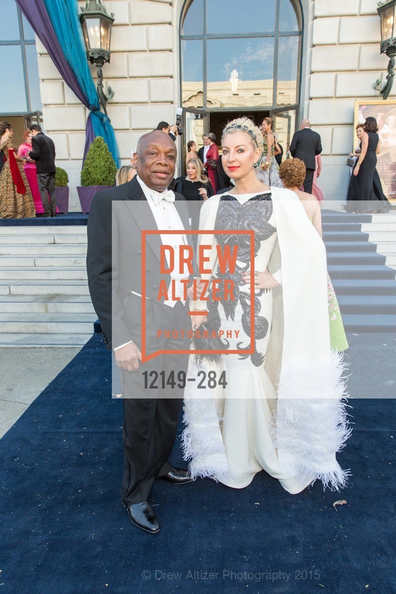Willie Brown, Sonya Molodetskaya, Opera Ball 2015: Moonlight & Music, War Memorial Opera House. 301 Van Ness Ave, September 11th, 2015,Drew Altizer, Drew Altizer Photography, full-service agency, private events, San Francisco photographer, photographer california