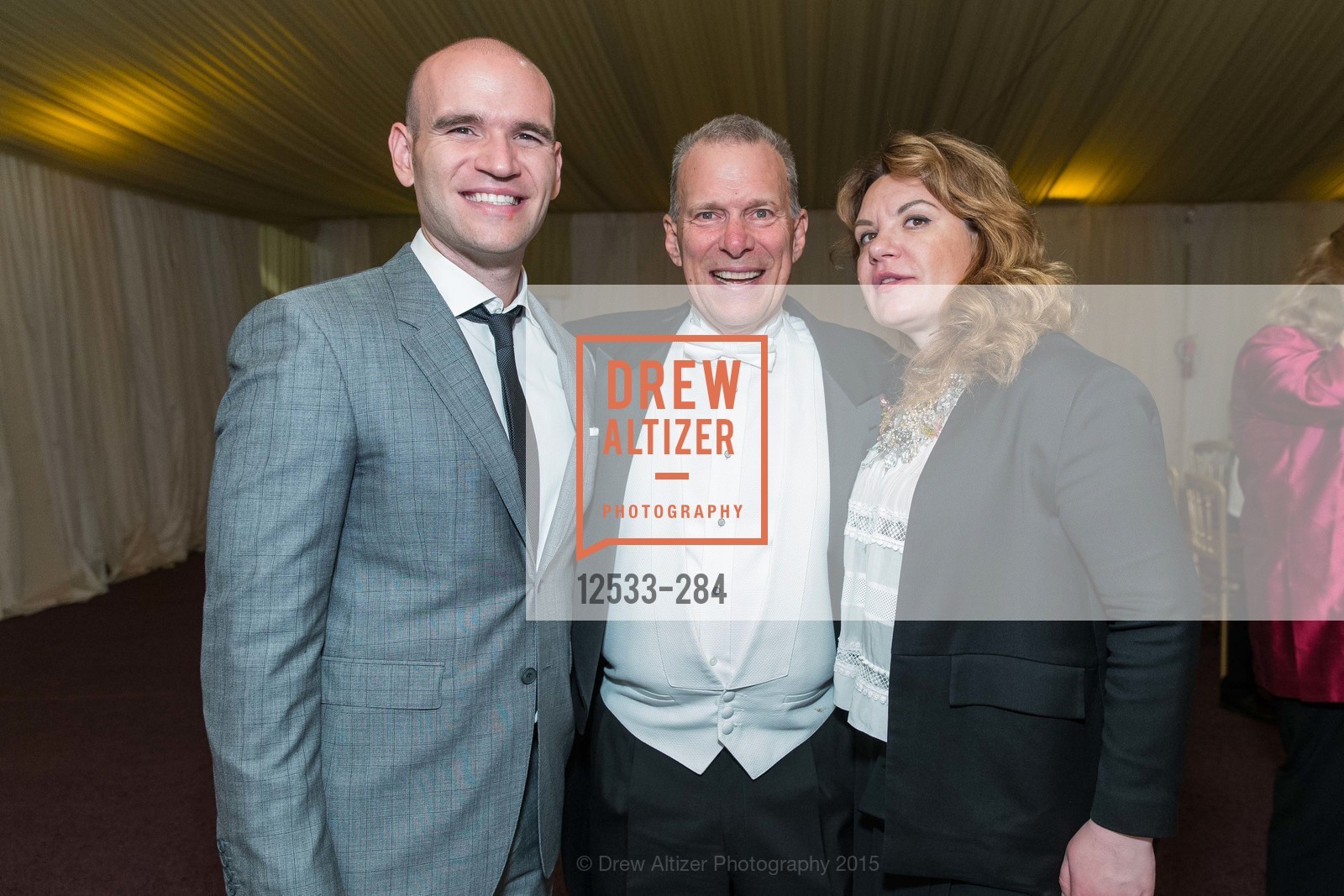 Michael Fabiano, David Gockley, Ekaterina Semenchuk, Opera Ball 2015: Moonlight & Music, War Memorial Opera House. 301 Van Ness Ave, September 11th, 2015,Drew Altizer, Drew Altizer Photography, full-service agency, private events, San Francisco photographer, photographer california
