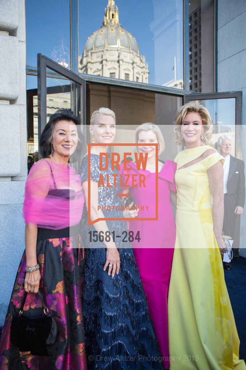 Nafiseh Lindberg, Linle Froeb, Barabar Traisman, Mary Poland, Opera Ball 2015: Moonlight & Music, War Memorial Opera House. 301 Van Ness Ave, September 11th, 2015,Drew Altizer, Drew Altizer Photography, full-service event agency, private events, San Francisco photographer, photographer California