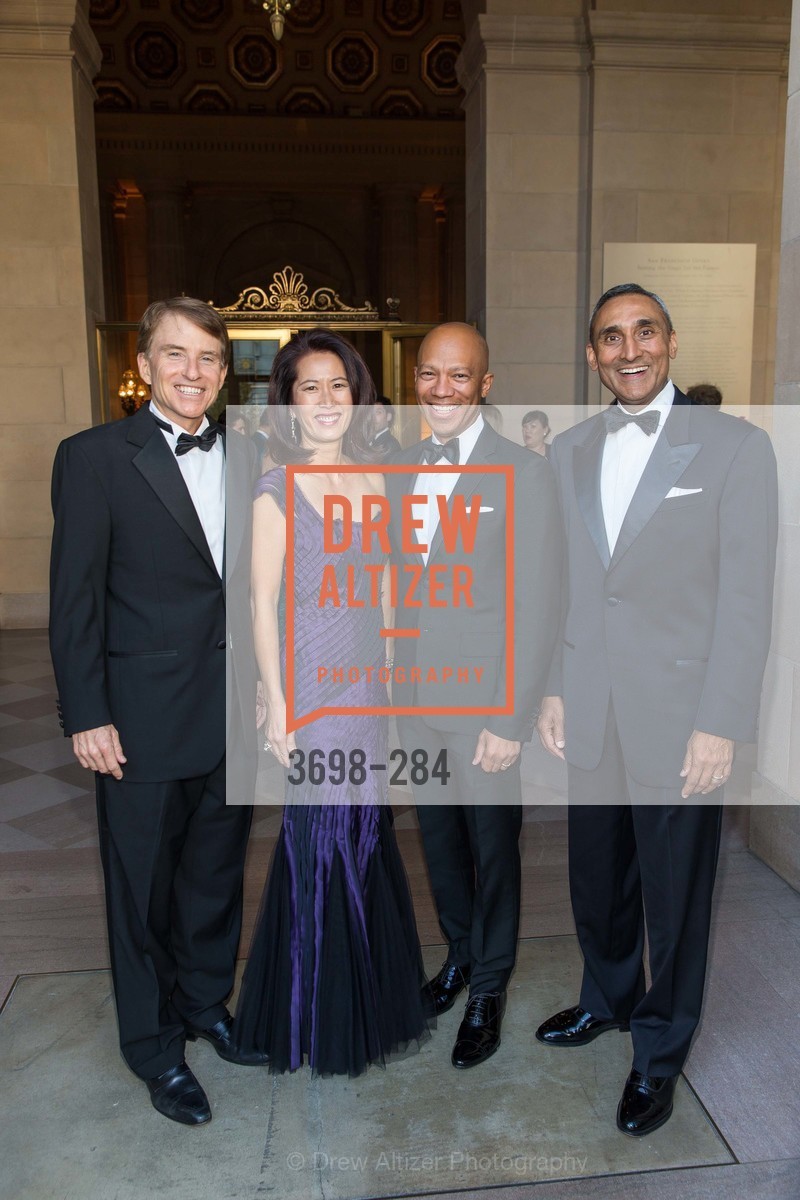 Steve Westly, Anita Westly, Ken McNeely, Inder Dhillon, Opera Ball 2015: Moonlight & Music, War Memorial Opera House. 301 Van Ness Ave, September 11th, 2015,Drew Altizer, Drew Altizer Photography, full-service agency, private events, San Francisco photographer, photographer california
